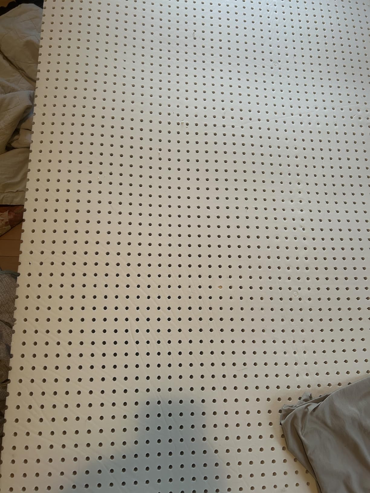 Pure Green Natural Latex Mattress Topper - Firm - 2 Inch - Queen Size (GOLS Certified Organic) customer photo 1