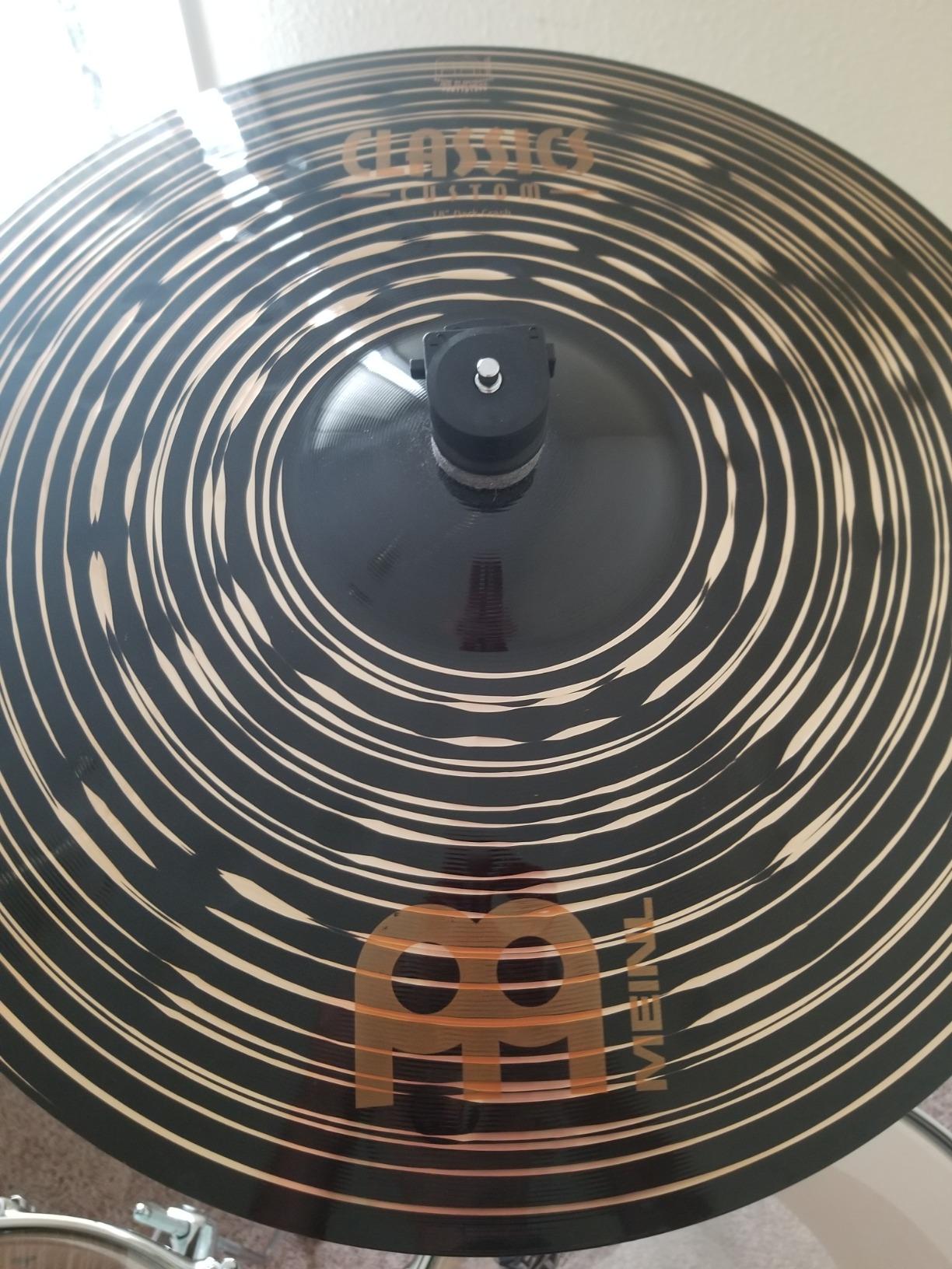 Meinl Cymbal Set Box Pack with 14” Hihats, 20” Ride, 16” Crash, Plus a FREE 18” Crash – Classics Custom Dark – Made In Germany, TWO-YEAR WARRANY (CCD460+18) customer photo 1