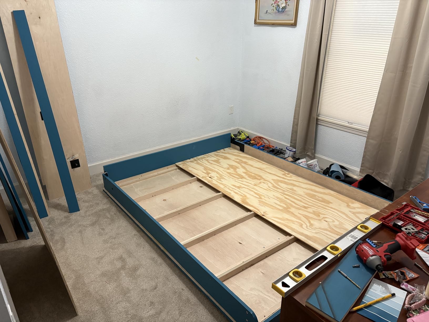 Twin Size Horizontal Murphy Bed Hardware Kit Side-Fold Wall Bed Frame DIY Twin Murphy Bed Kit with Gas Pistons +3 Step-by-Step Guides Made in North America Space-Saving Hideaway Bed customer photo 2