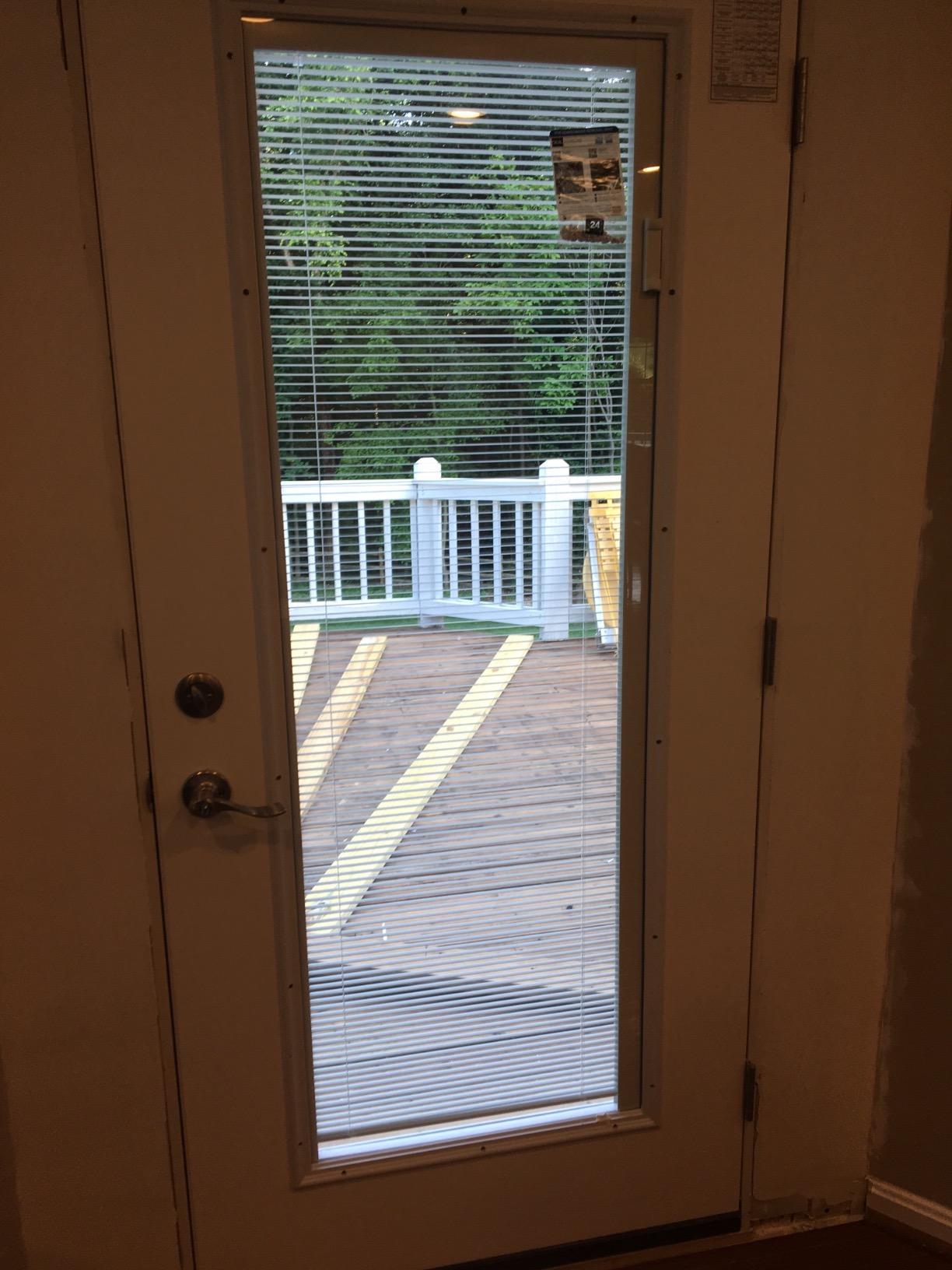 National Door Company EFS686BLFS30L Fiberglass Smooth Primed, Left Hand In-Swing, Prehung Front Door, Full Lite, Clear Glass with RLB, 36