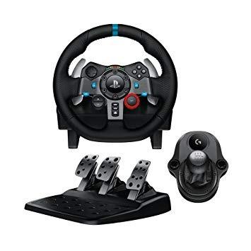 Logitech G29 Racing Wheel and Pedals for PS5/PS4/PC | Stainless steel paddle shifters, leather steering wheel cover, real force feedback, for PS5, PS4, PC, Mac customer photo 2