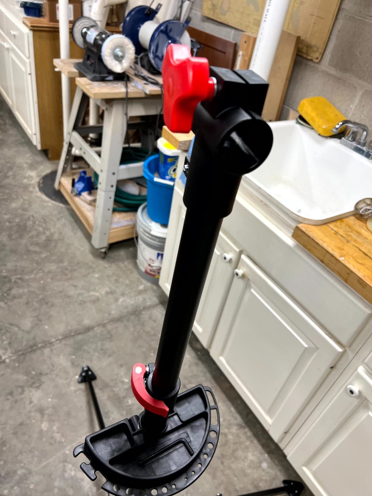 Yaheetech Bike Repair Stand Adjustable Foldable Bicycle Maintenance Rack customer photo 1