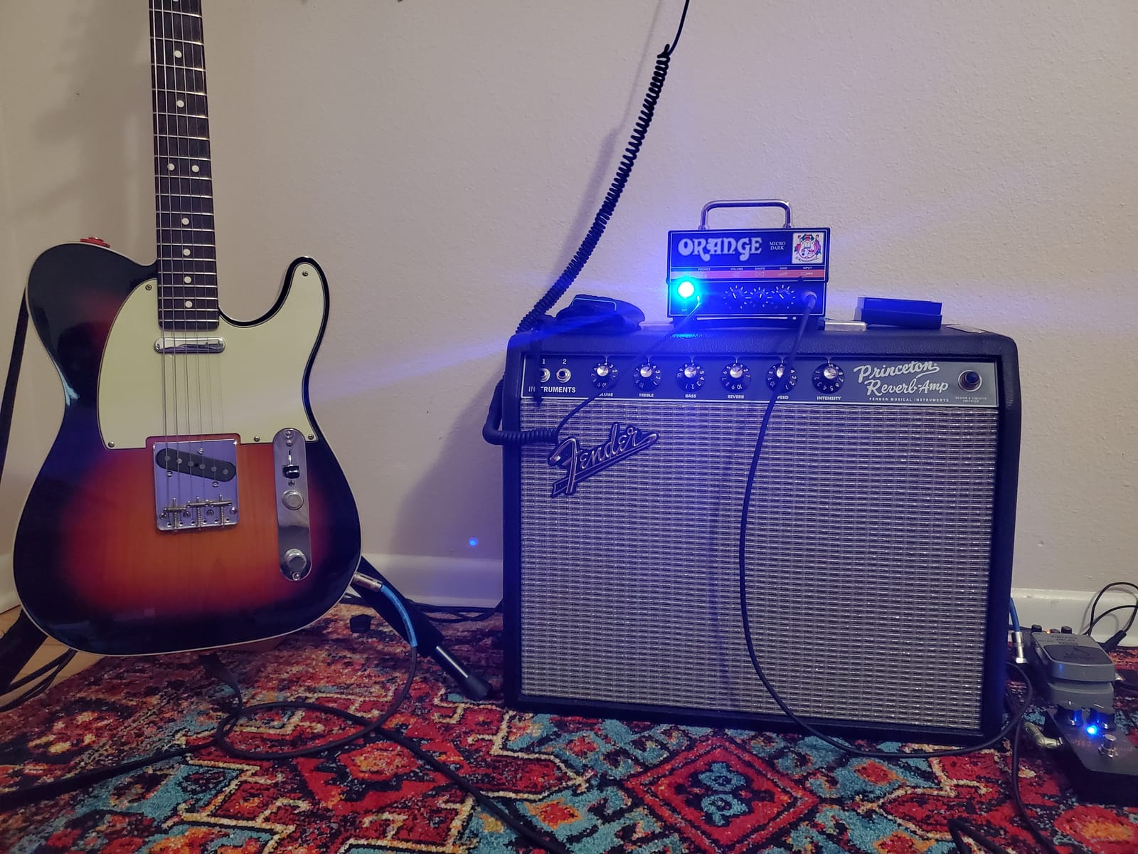 Orange Micro Dark Terror Mini Guitar Amp Head 20 Watts customer photo 2