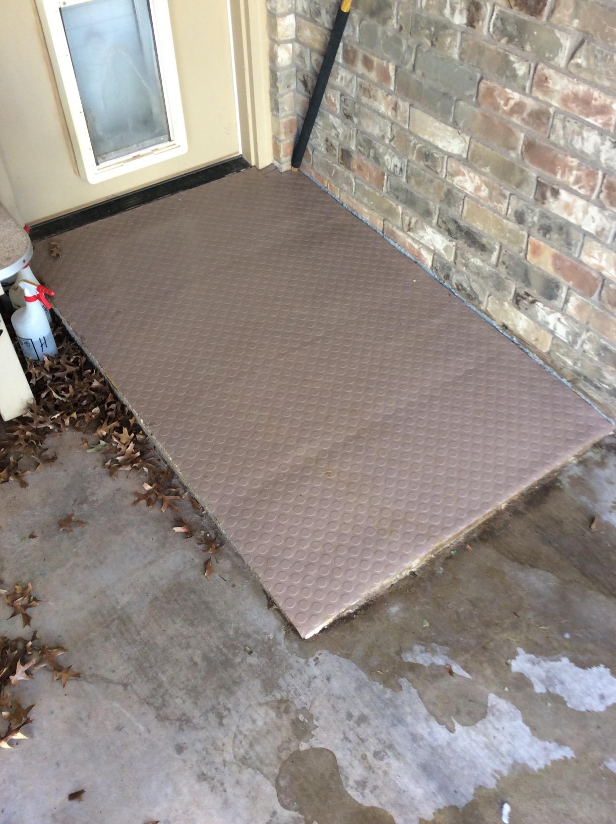 Rubber-Cal Coin Grip Metallic PVC Flooring customer photo 1