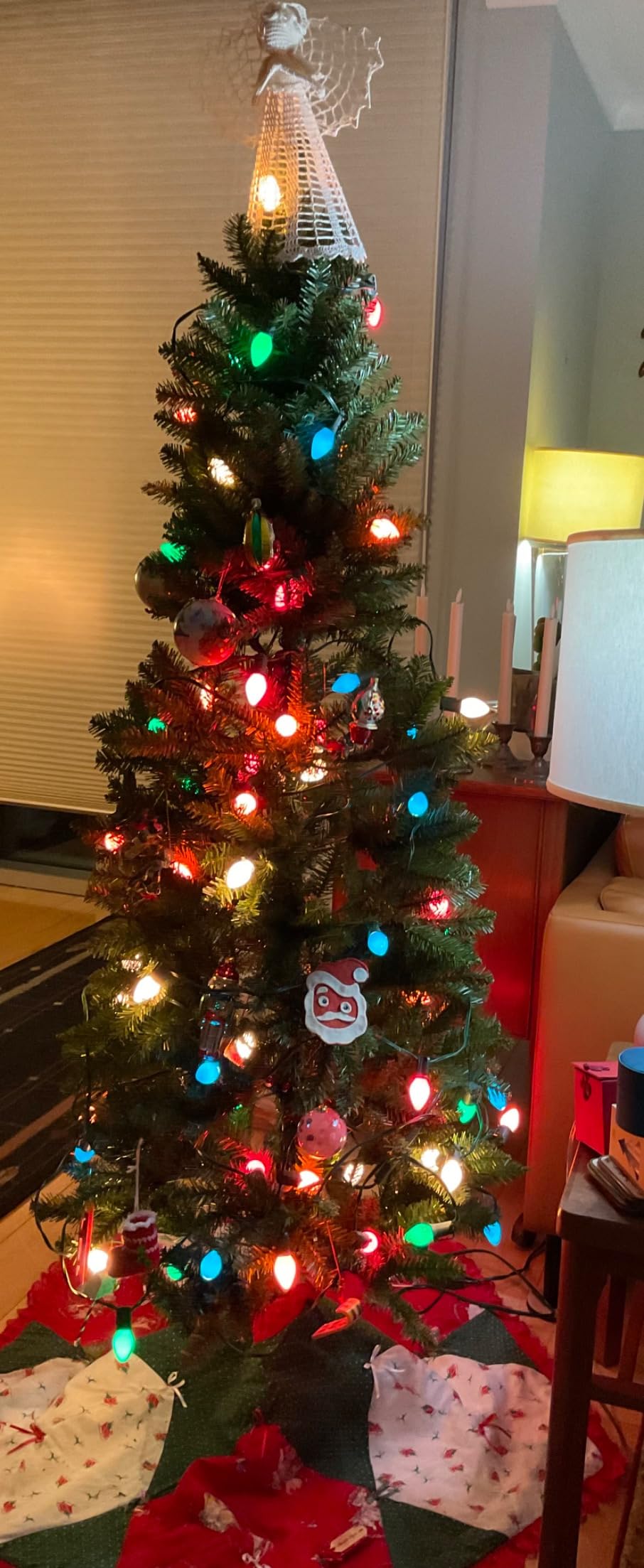 National Tree Company 6ft Unlit Kingswood Fir Slim Christmas Tree customer photo 1