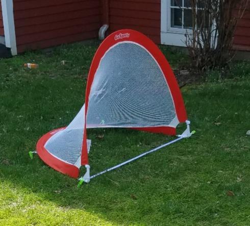 GoSports Portable Soccer Goals customer photo 2