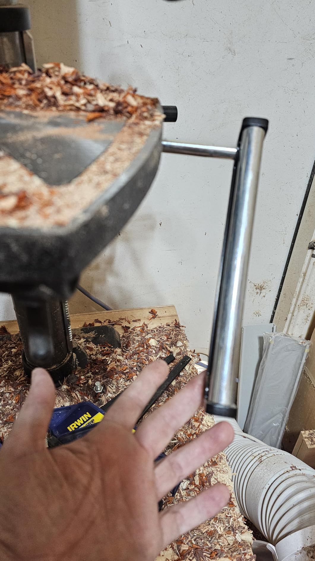 JET 12-Inch Benchtop Drill Press, Variable Speed, 1/2 HP, 115V 1Ph (Model JWDP-12) customer photo 2