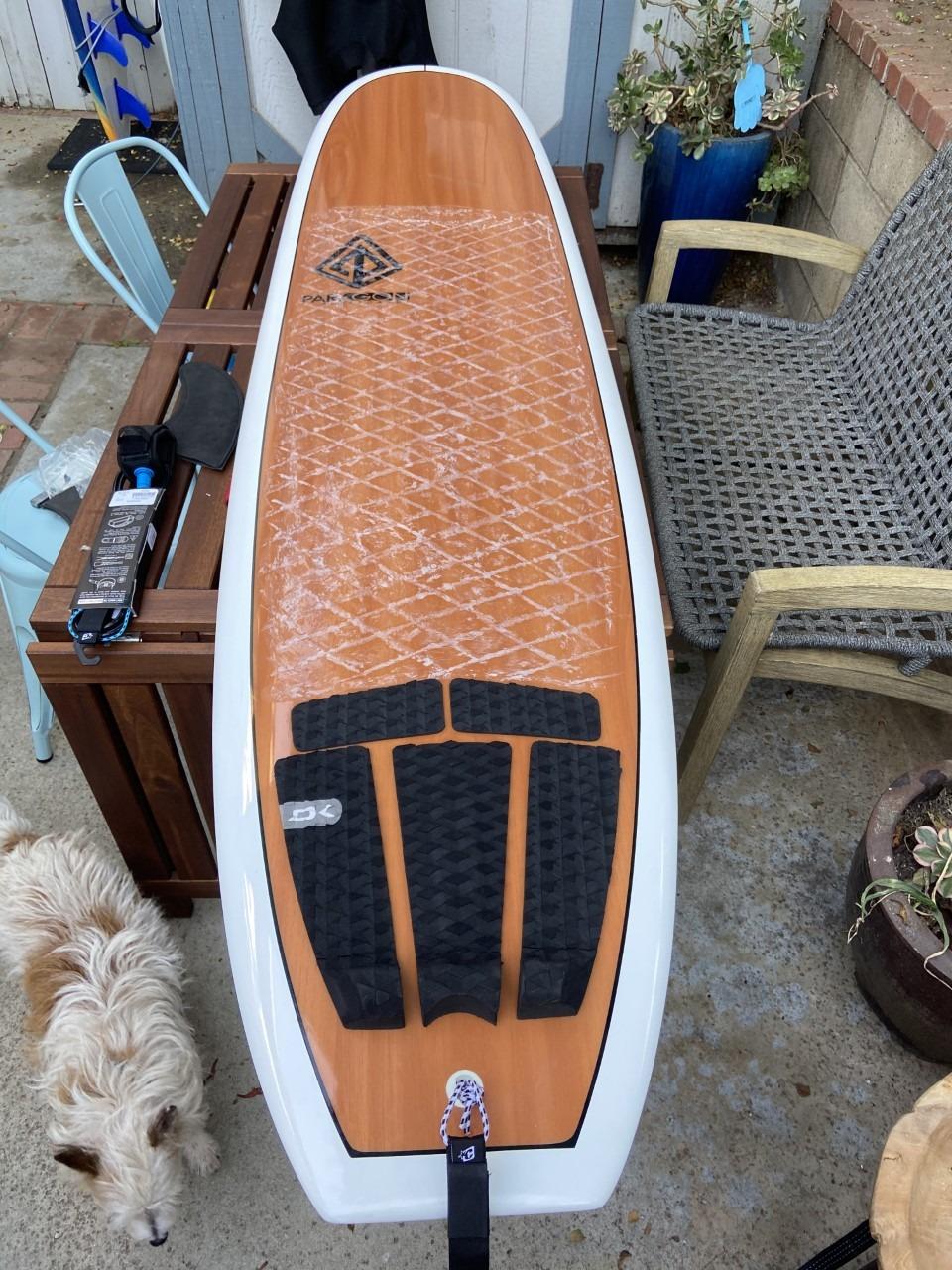 Fiberglass Surfboard | Fun & Easy to Ride Mini Longboard for All Surfing Skill Levels | 7'6 | 7'8 customer photo 1