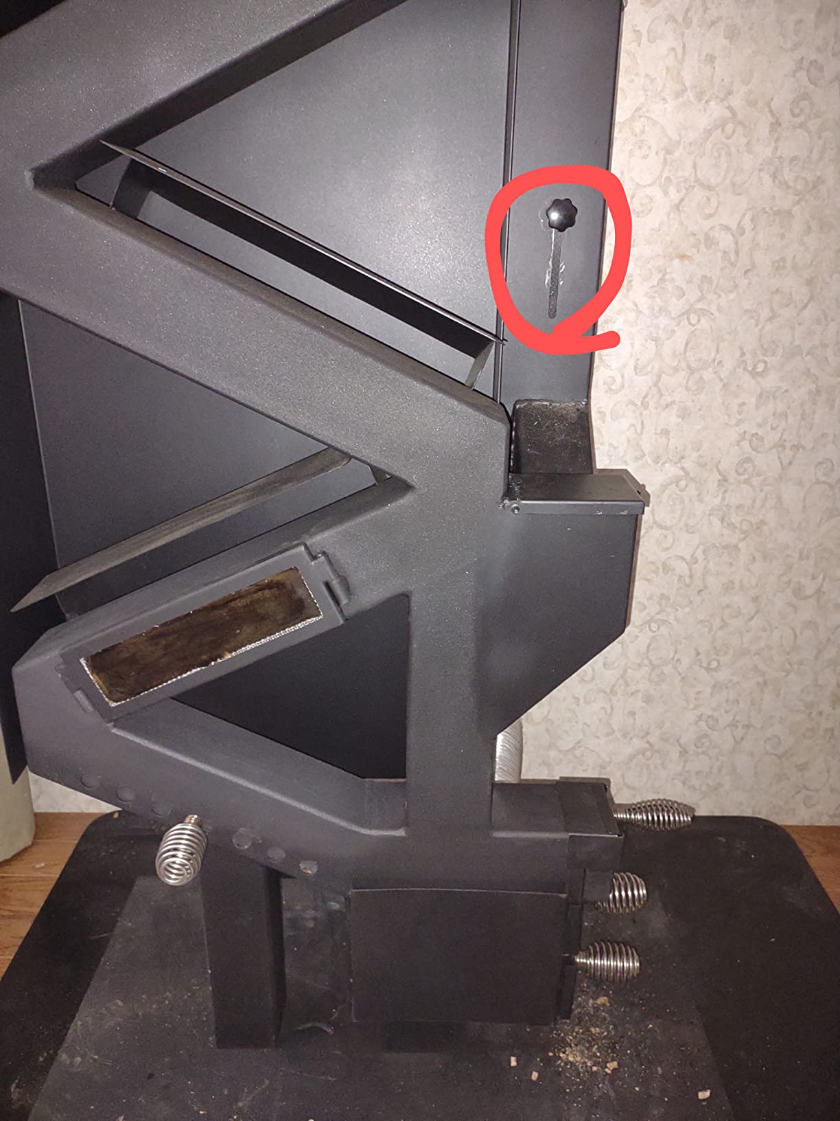US Stove GW1949 Wiseway Non-Electric Pellet Stove customer photo 2