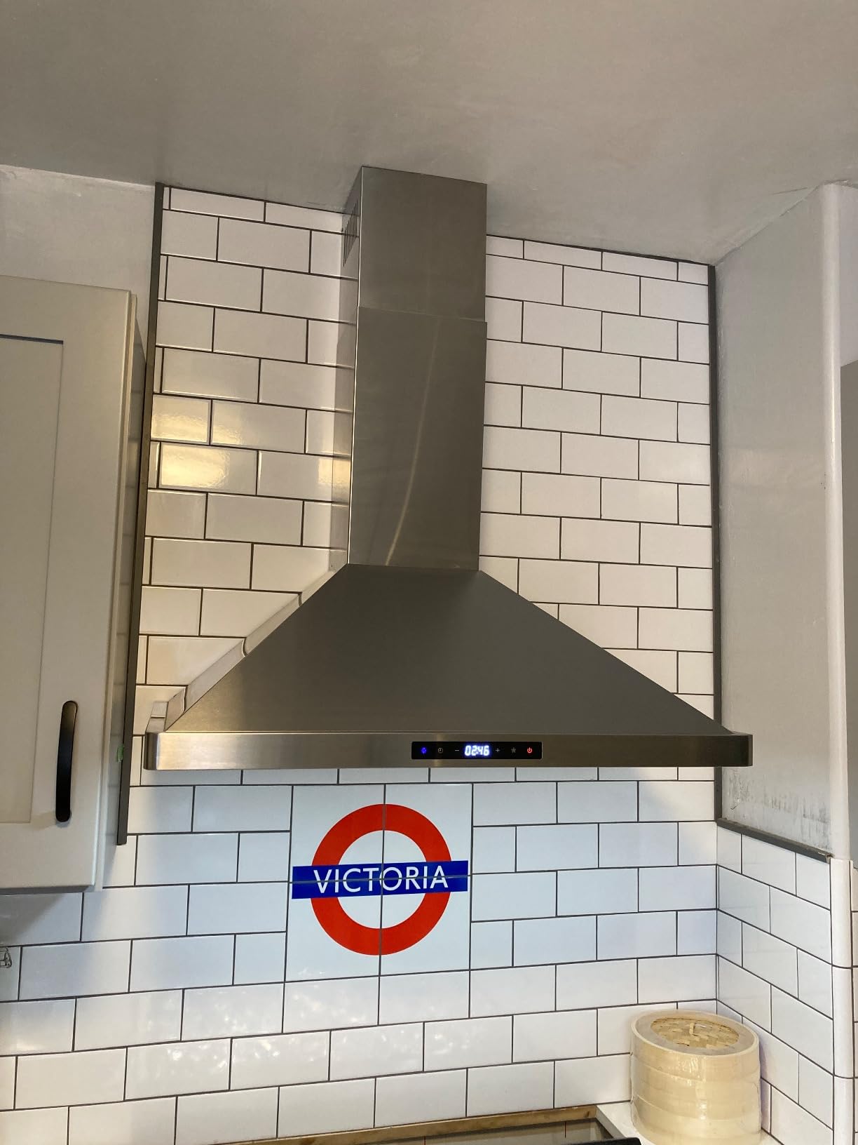 30 in. Vista Coll 380 CFM Ducted Wall Mount Range Hood LED, Stainless Steel customer photo 1