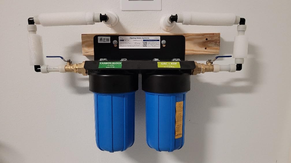 iSpring WGB21B 2-Stage Whole House Water Filtration System, 50000 Gallons customer photo 2
