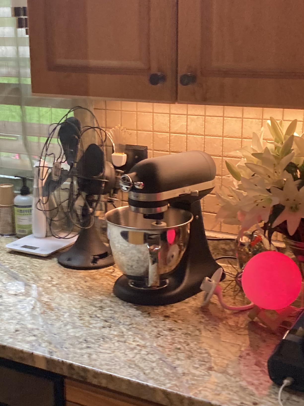 KitchenAid Artisan Mini, 3.5-Qt Tilt Head Stand Mixer, Black Matte | 3.5 Quart Capacity for Smaller Batches, Add ingredients with Tilt-Head Design, 10 Speeds, 3 Accessories, Model KSM3316XBM customer photo 2