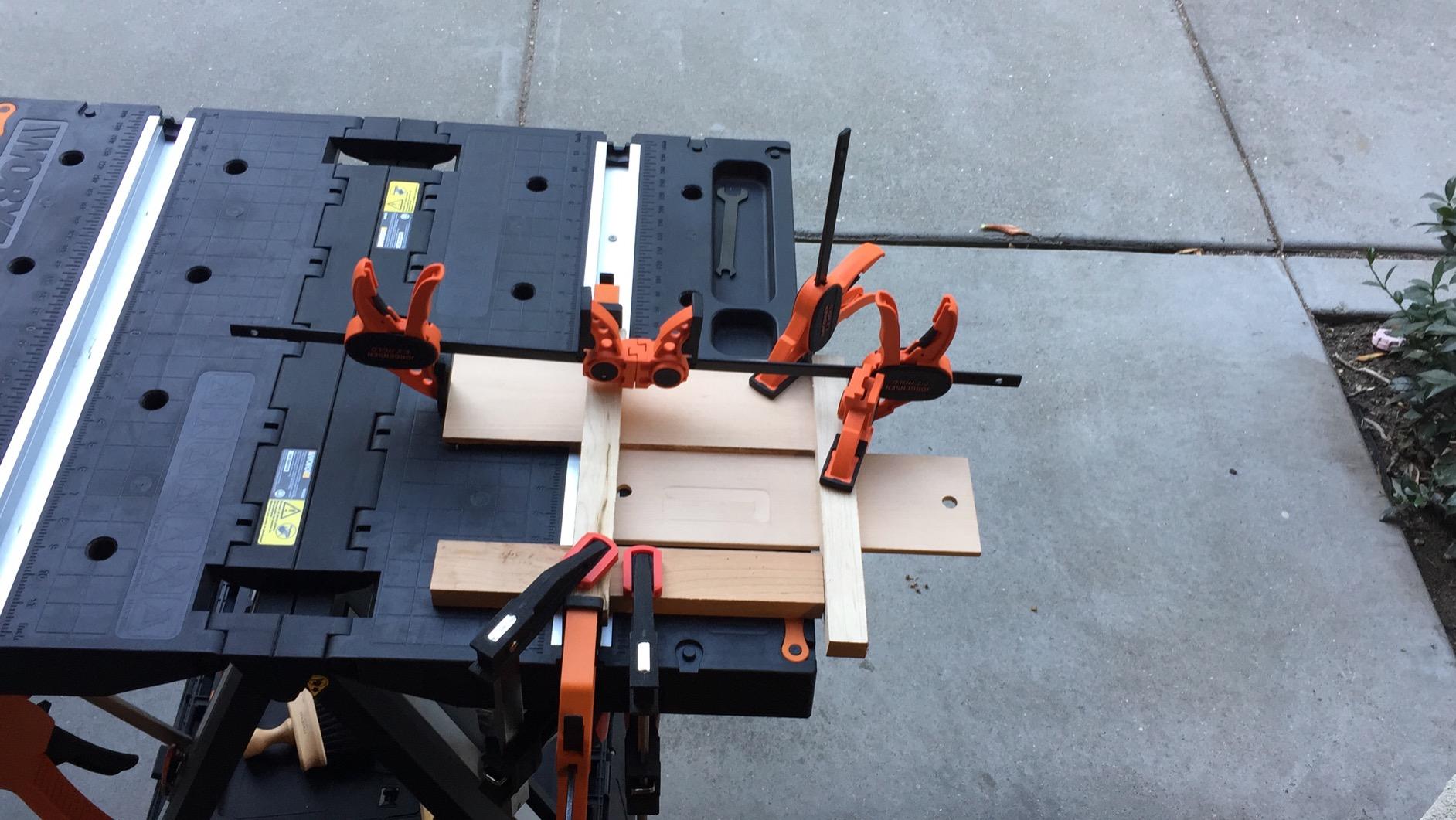 WORX Portable Folding Workbench, 2-in-1 Pegasus Table & Sawhorse, WX051 customer photo 2