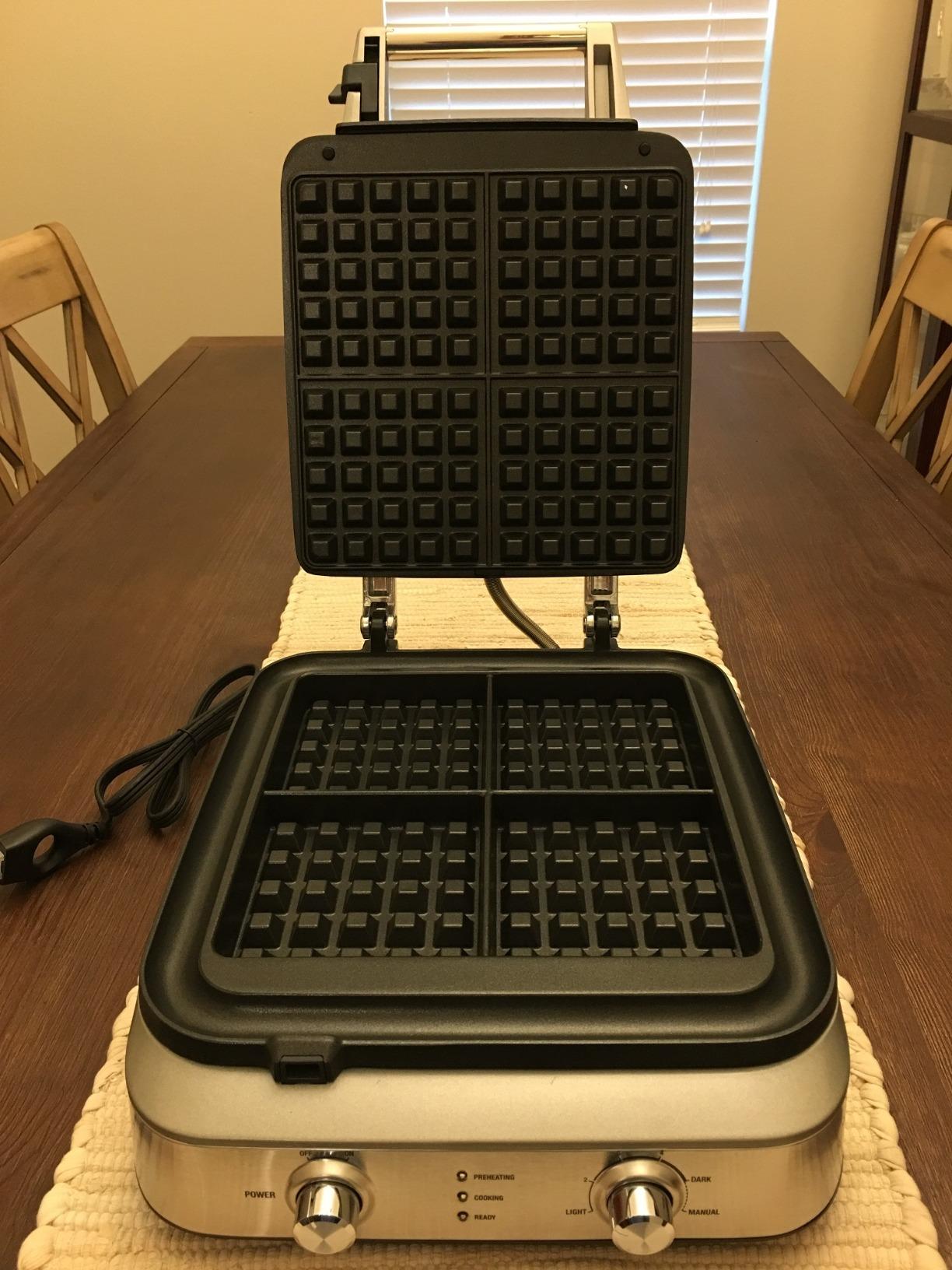 Breville BWM604BSS Smart Waffle Maker, 4 Slice, Brushed Stainless Steel customer photo 2