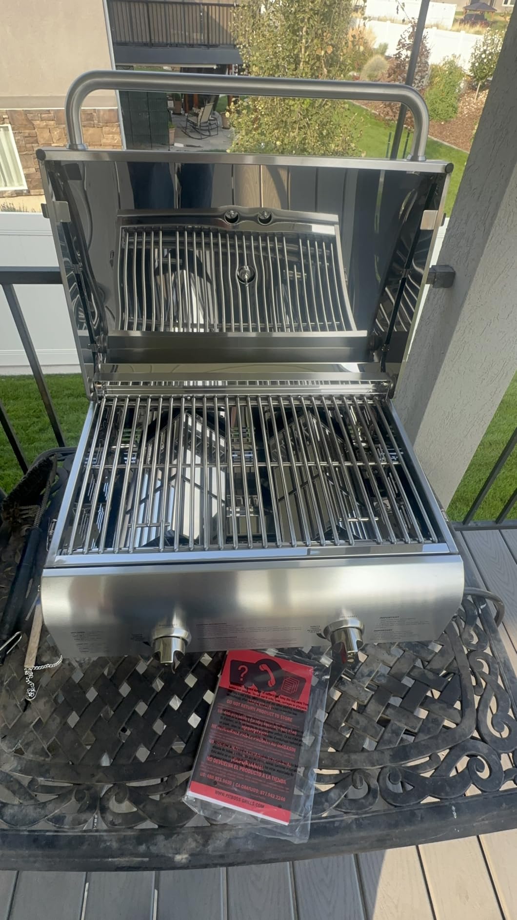 Pit Boss Grills 75275 Stainless Steel Two-Burner Portable Grill customer photo 1