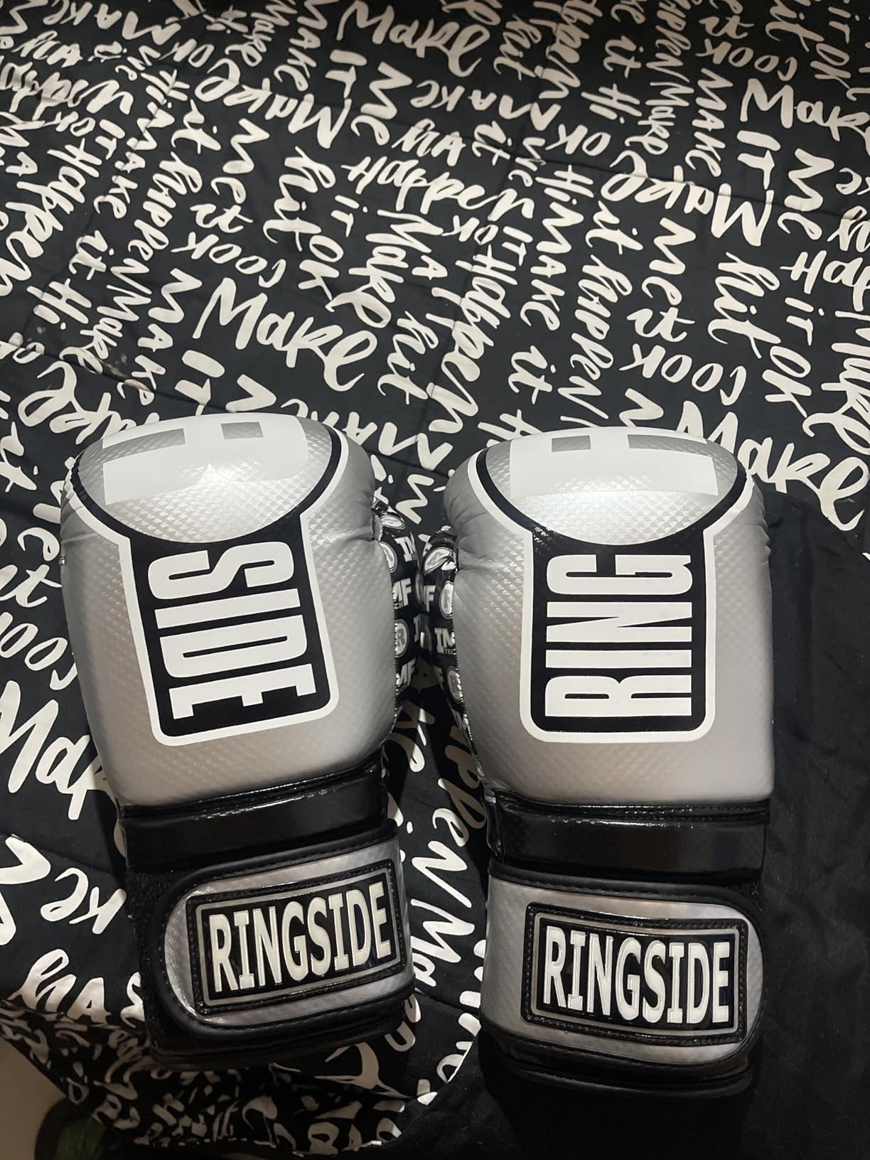 Ringside Apex Bag Gloves, IMF-Tech Boxing Gloves with Secure Wrist Support, Synthetic Boxing Gloves for Men and Women customer photo 1
