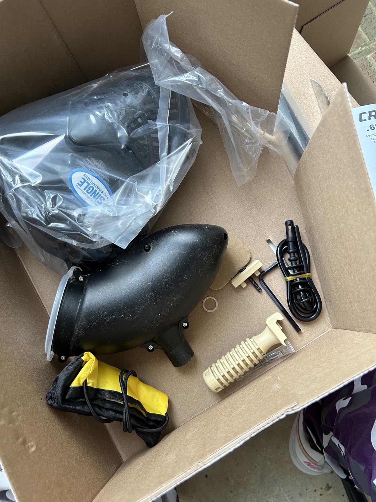 Tippmann Cronus PowerPack Basic Includes 90gram Tank, JT Raptor Goggle, 200rd Loader customer photo 2