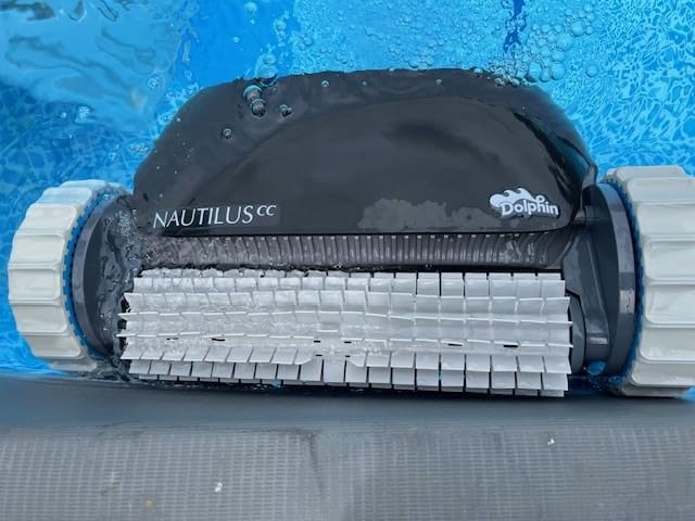 Dolphin Nautilus CC Automatic Robotic Pool Vacuum Cleaner, Wall Climbing Scrubber Brush, Top Load Filter Access, Ideal for Above/In-Ground Pools up to 33 FT in Length customer photo 1