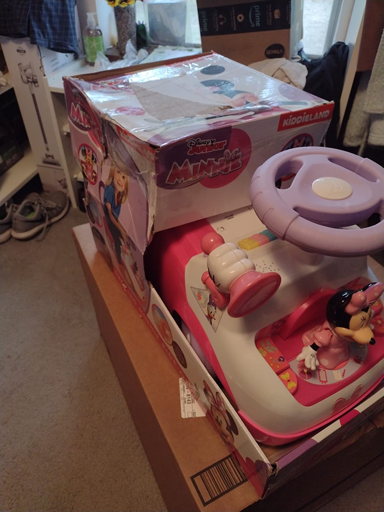 Kiddieland Minnie Dancing Ride-On Toy, Interactive Push Car for Ages 2+ customer photo 2