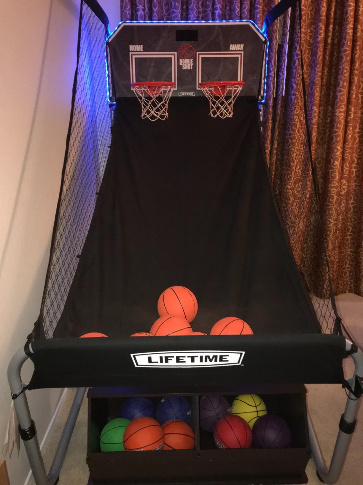 LIFETIME Basketball Arcade Game - Double Shot Deluxe, 2 Player customer photo 1