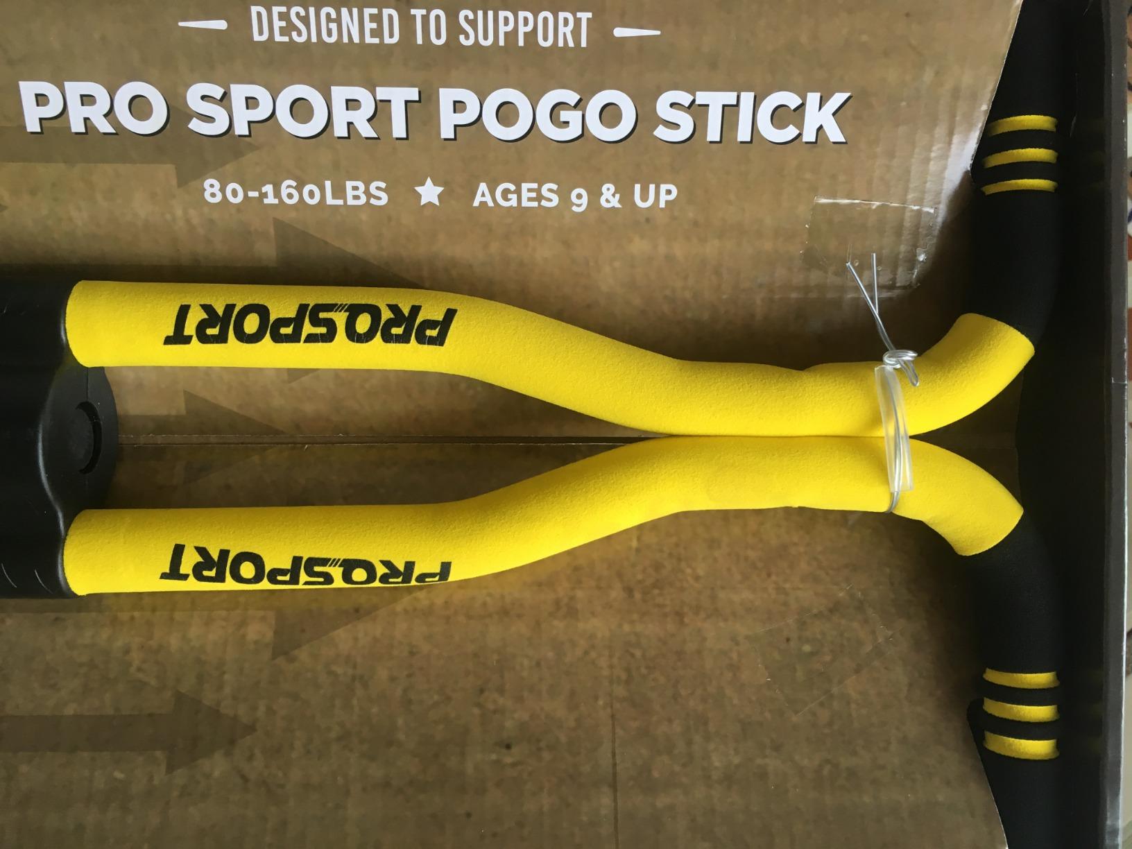 New Bounce Pogo Stick for Kids - Pogo Sticks for Ages 9 and Up, 80 to 160 Lbs - Pro Sport Edition, Quality, Easy Grip, PogoStick for Hours of Wholesome Fun customer photo 2