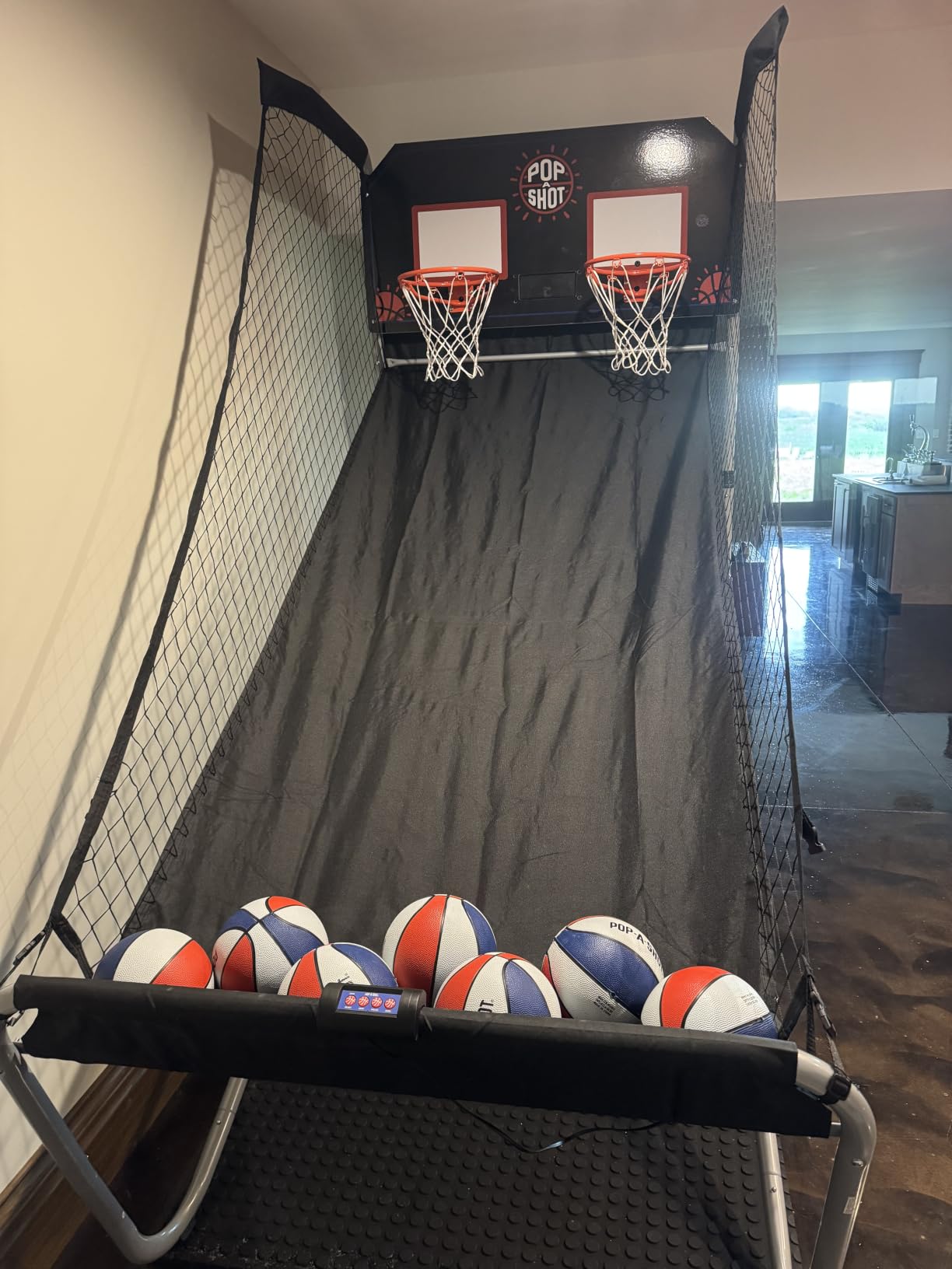 Pop-A-Shot Home Dual Shot | 2-Hoop Indoor Electronic Arcade Basketball customer photo 1