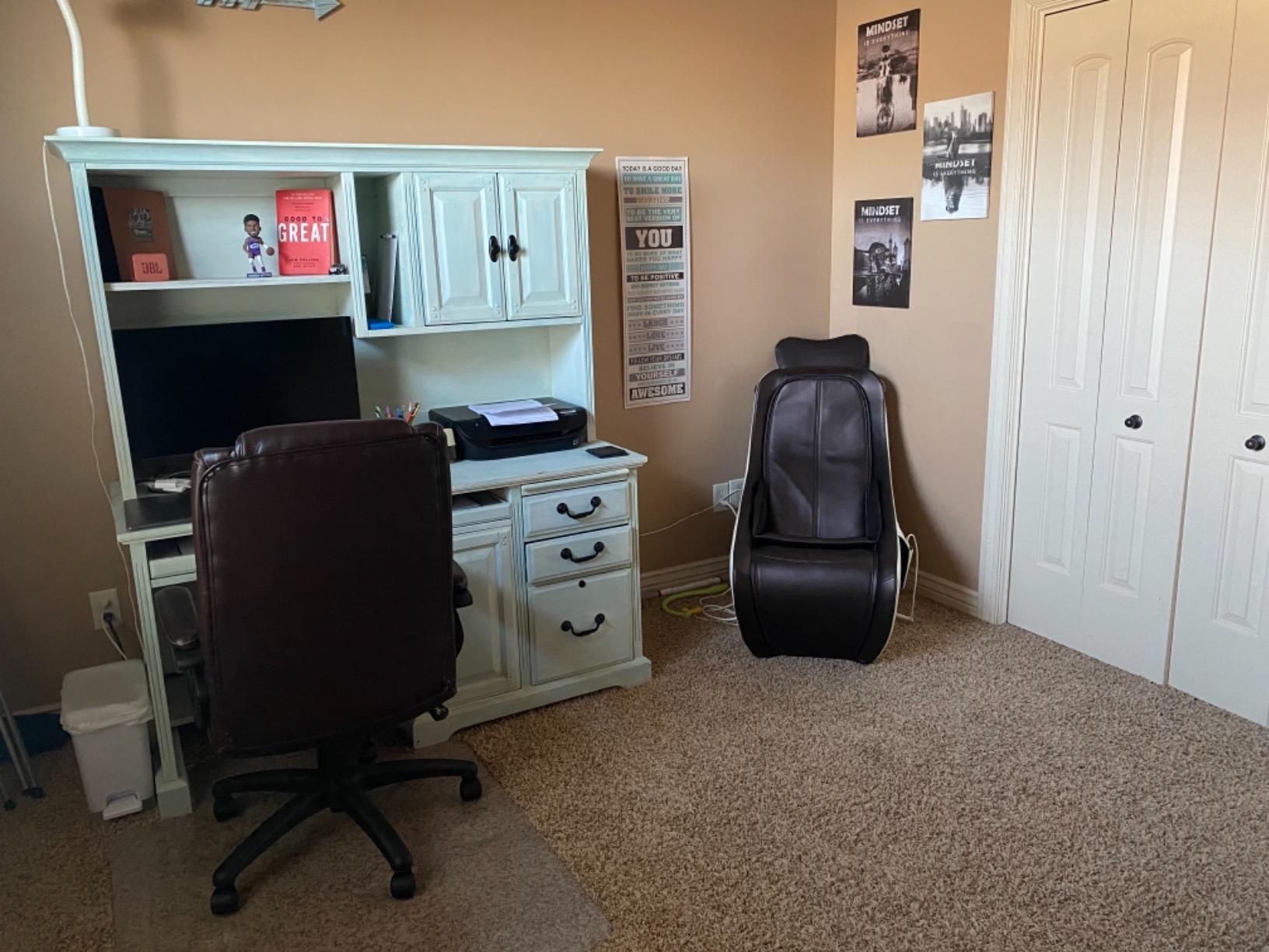 CirC Premium Massage Chair - SL Track, Heated, Ergonomic, Full Body, Deep Tissue, Shiatsu and Remote-Controlled, Home & Office Use (Burnt Coffee) customer photo 2