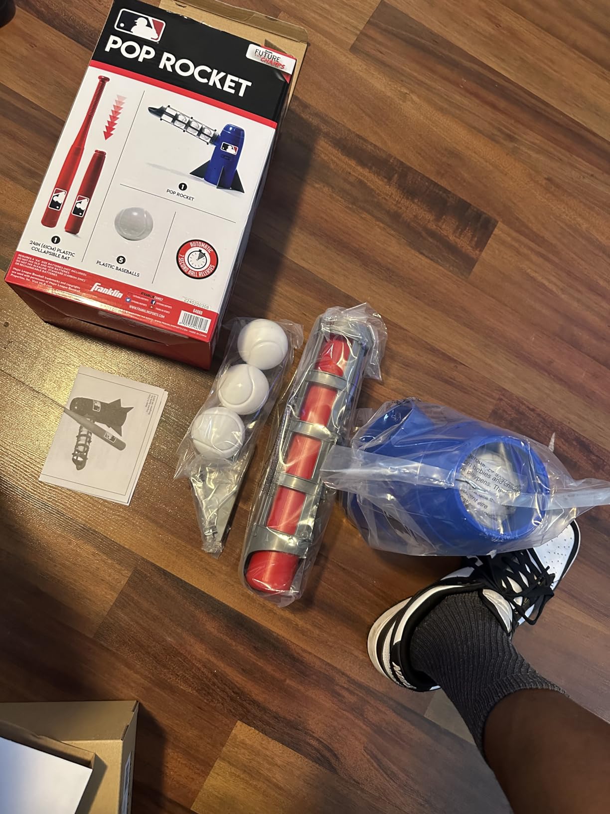 Franklin Sports Pop Rocket Baseball Hitting Training Aid customer photo 1