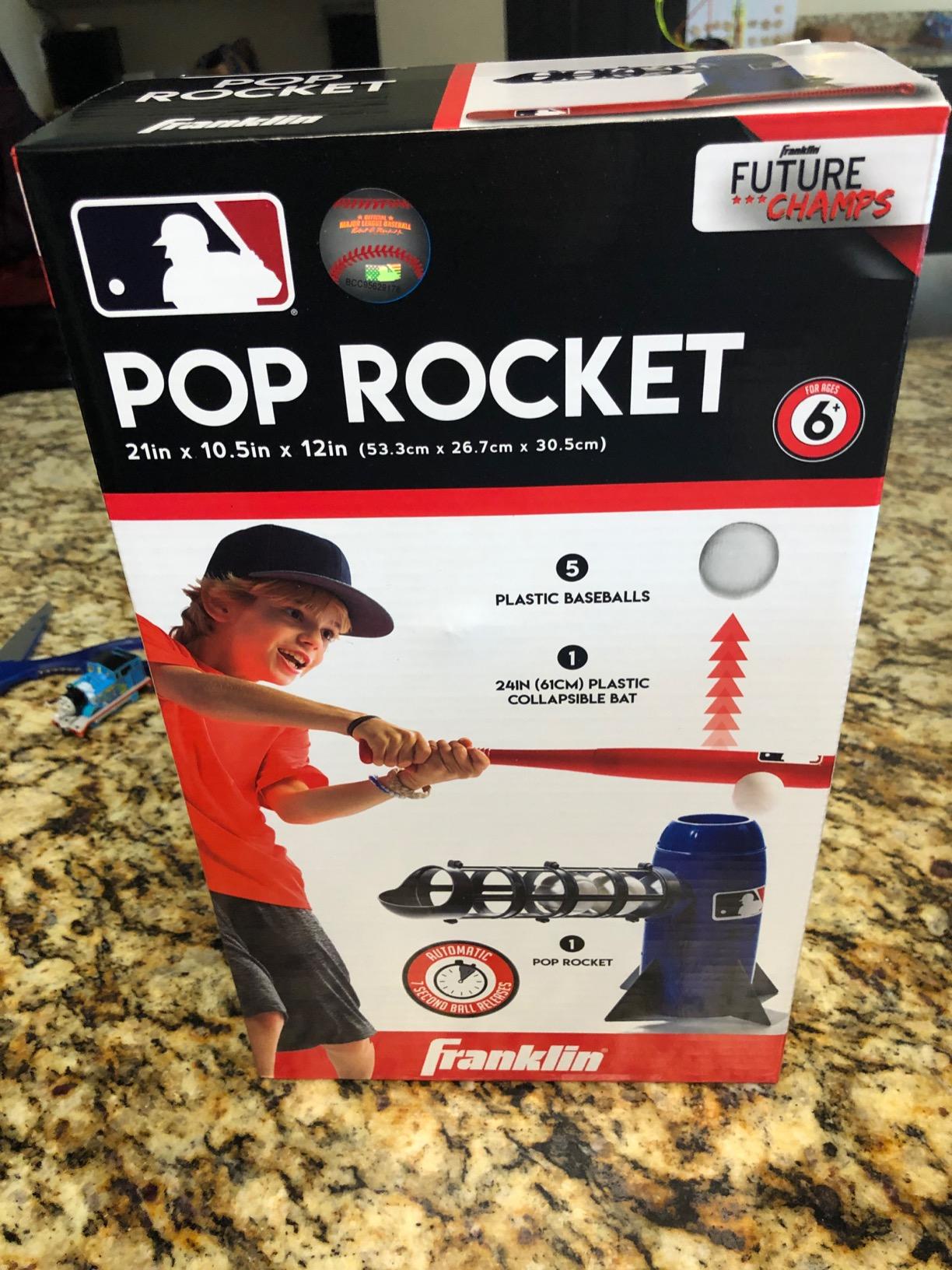Franklin Sports Pop Rocket Baseball Hitting Training Aid customer photo 2