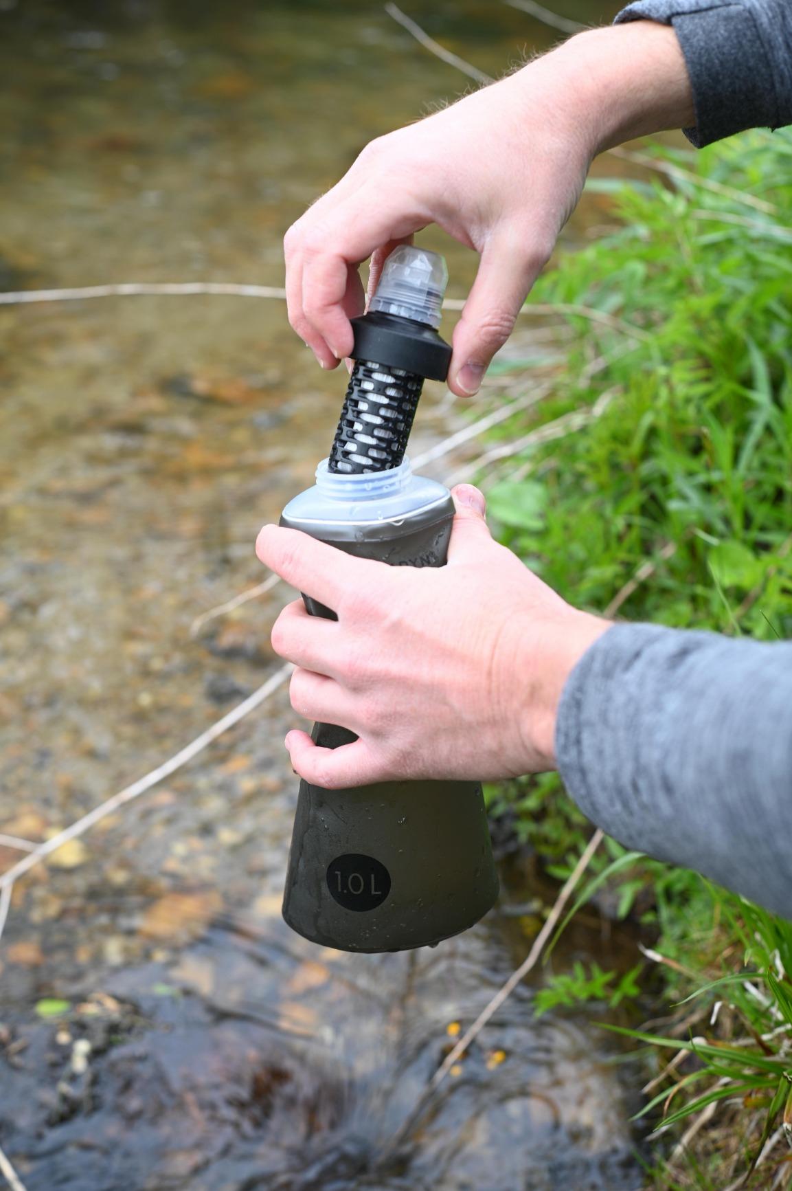 Katadyn BeFree 1L Lightweight Collapsible Water Filter Bottle for Outdoors | For Camping, Backpacking & Travel, 0.1 Micron Hollow-Fiber Removes Bacteria, Protozoa & Sediment, BPA-Free, EZ-Clean Membrane customer photo 1