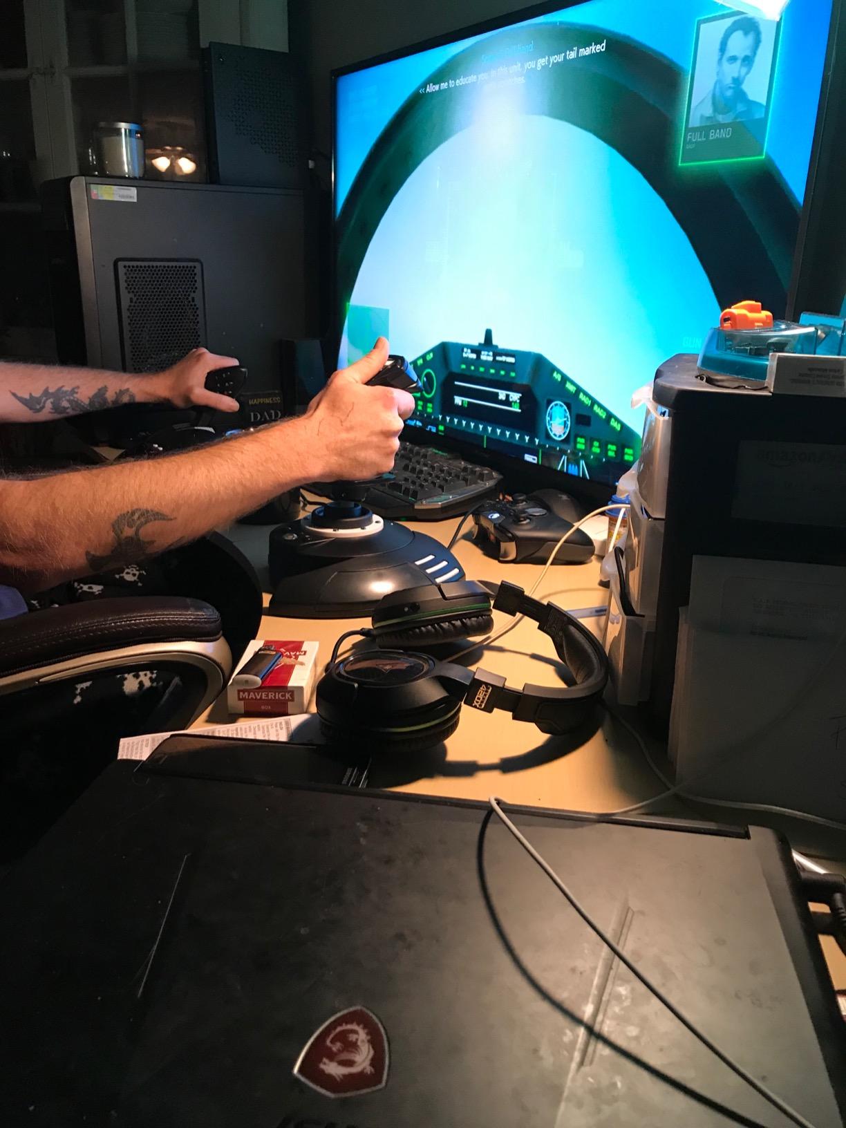 Thrustmaster T-Flight Hotas One Flight Stick & Throttle - XBOX & PC customer photo 1