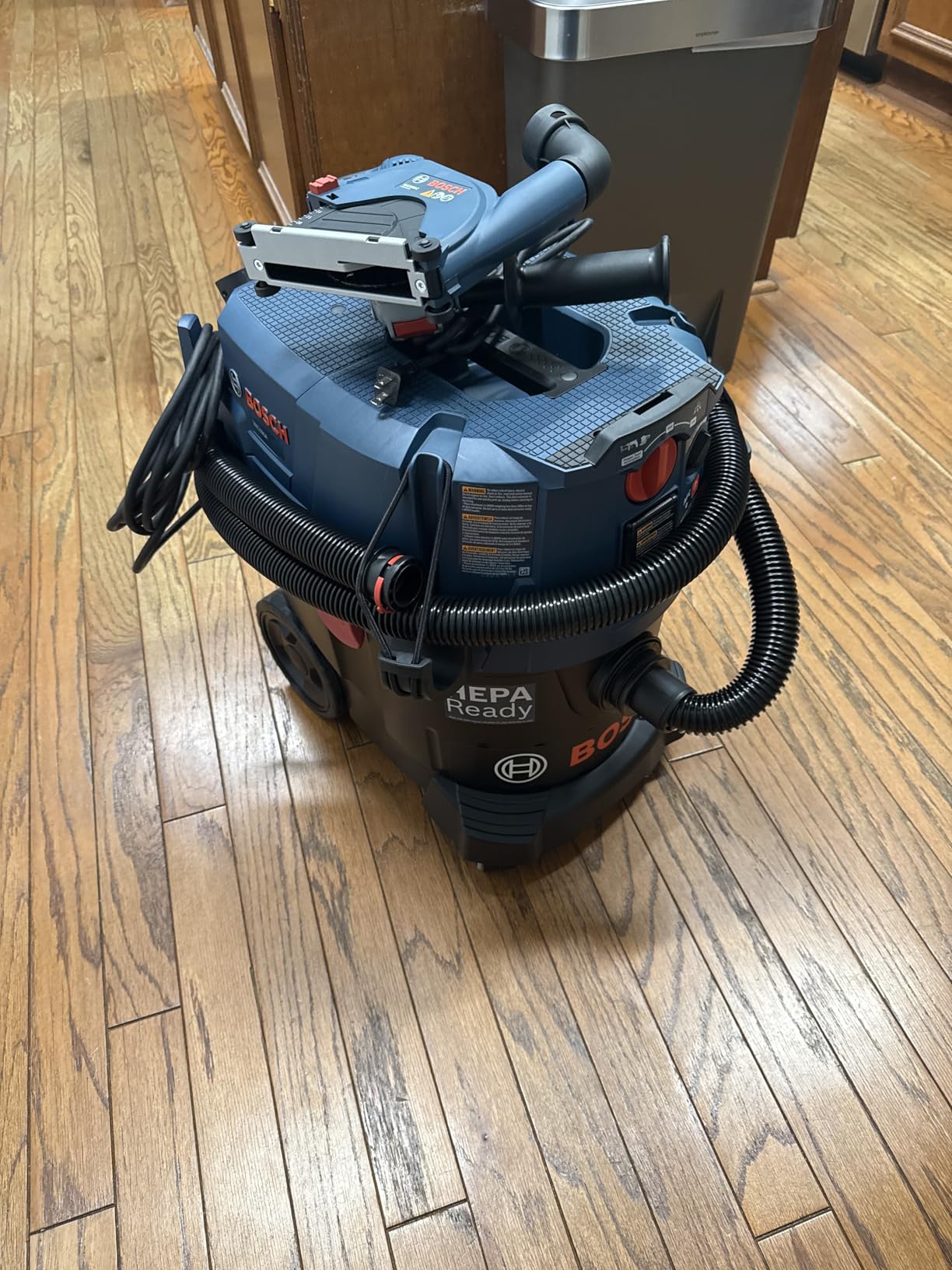 Bosch VAC090AH 9 Gallon Dust Extractor with Auto Filter for Grinder 1773AK customer photo 1
