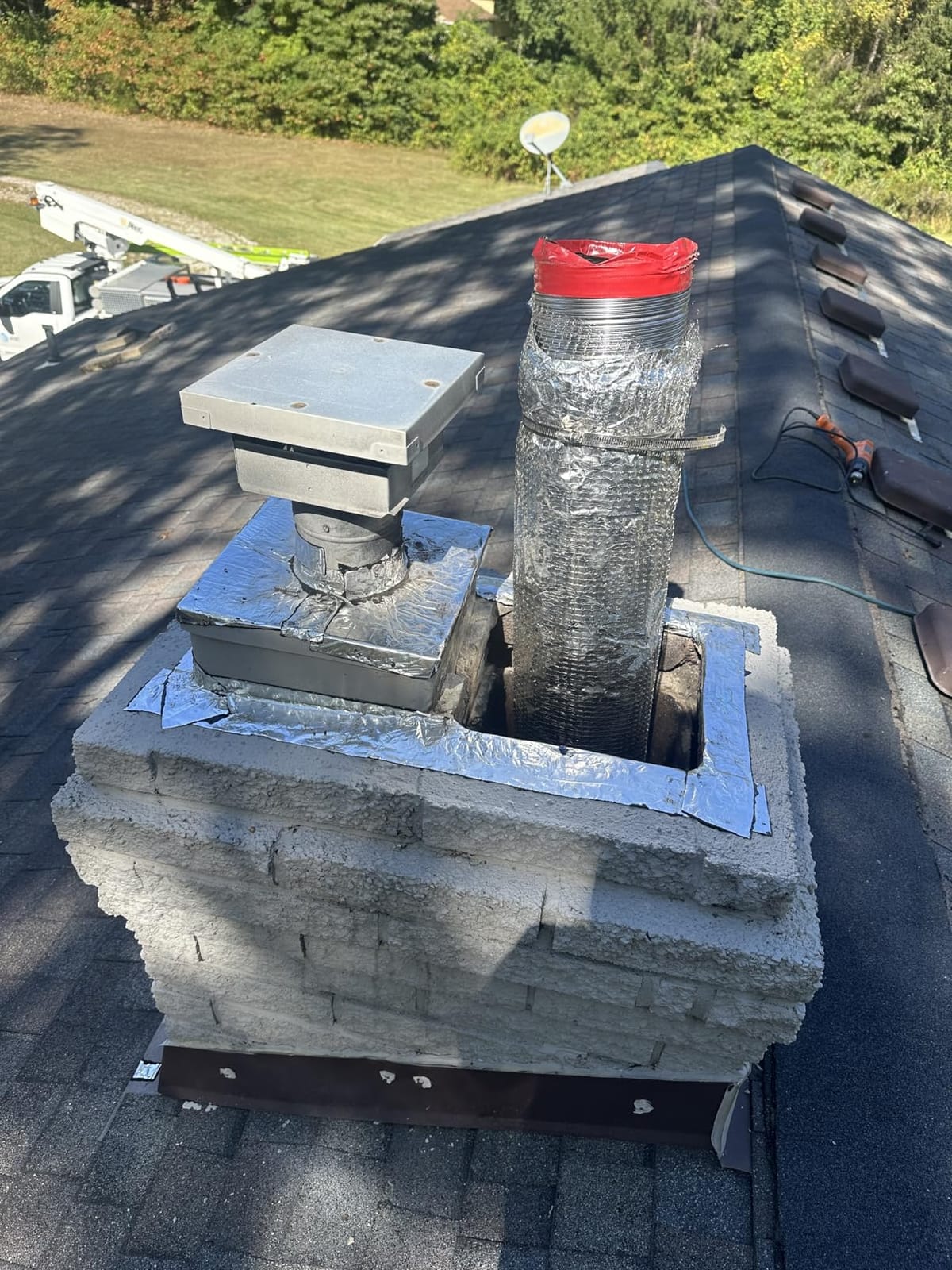 Rockford Chimney Supply Stainless Steel Flexible Chimney Liner Insert Kit, 6 Inch x 15 Feet with Blanket Insulation Kit customer photo 1