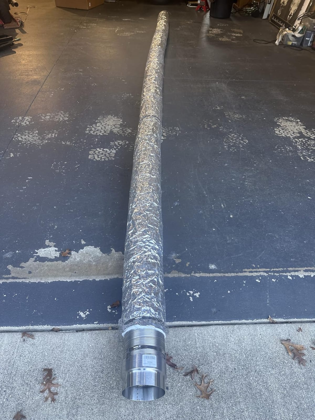 Rockford Chimney Supply Stainless Steel Flexible Chimney Liner Insert Kit, 6 Inch x 15 Feet with Blanket Insulation Kit customer photo 2