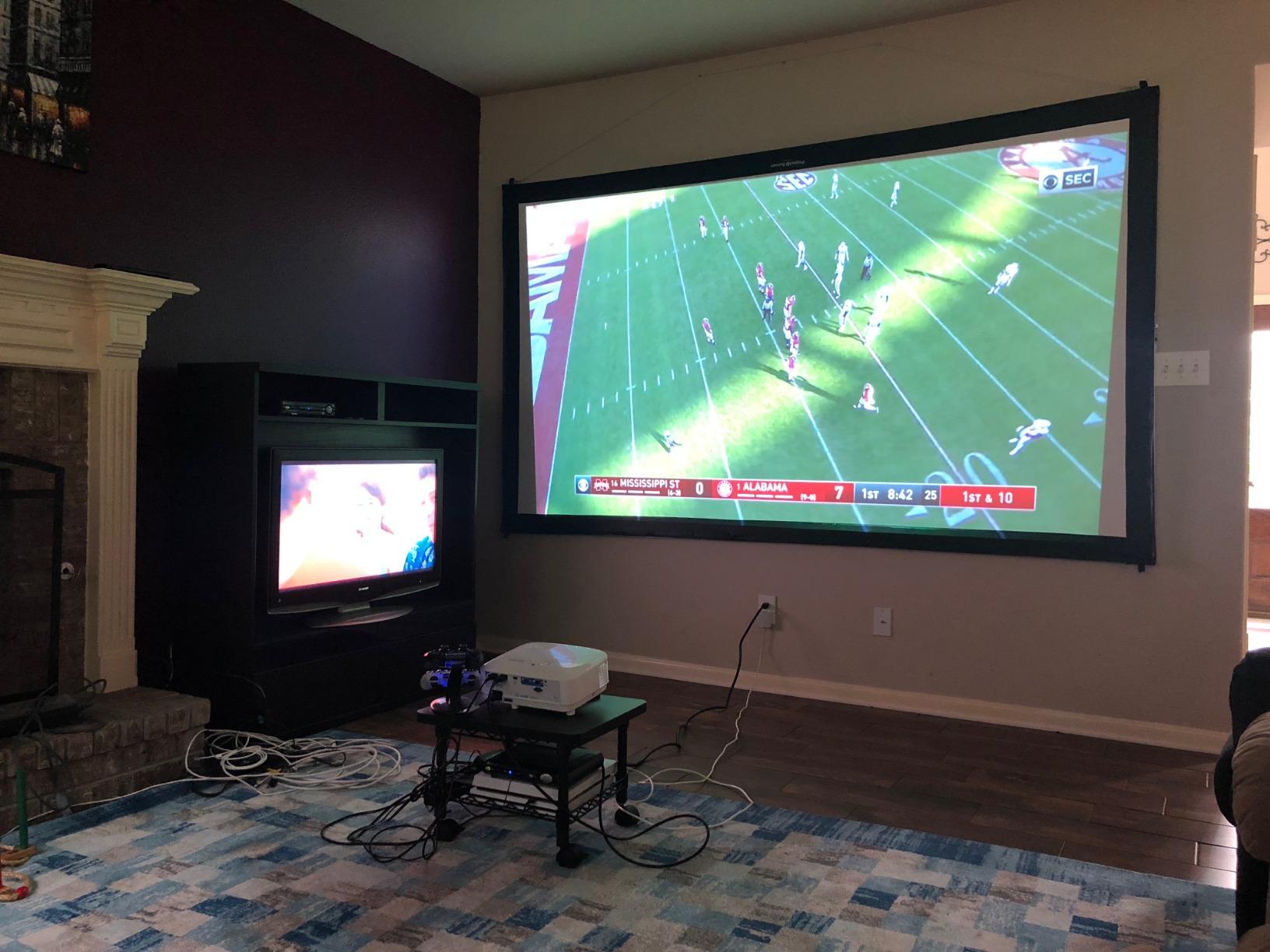 BenQ TH671ST 3000 Lumens 1080p Short Throw Gaming Projector customer photo 2