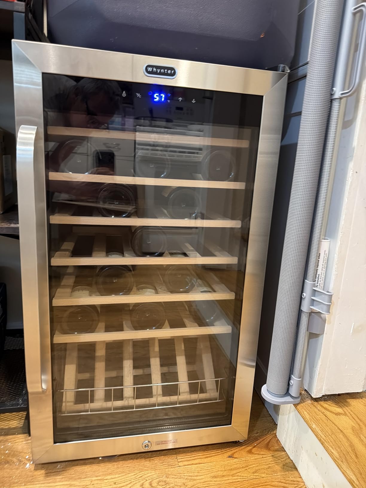 Whynter Wine Refrigerator 34 Bottle Freestanding Digital Control FWC-341TS customer photo 2