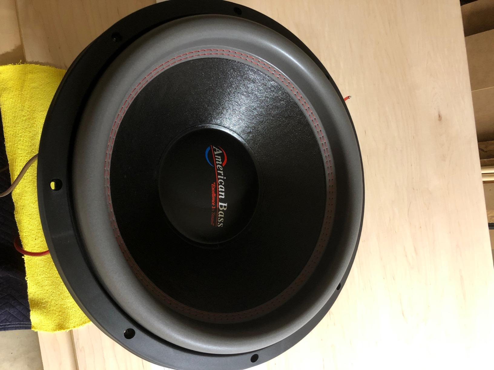 American Bass HD 15 Inch Car Subwoofer - 1 Ohm 4000 Max Watts - High Power Subwoofer Speaker with Deep Bass Performance, Premium Audio Upgrade for Cars, Trucks, and SUVs customer photo 1