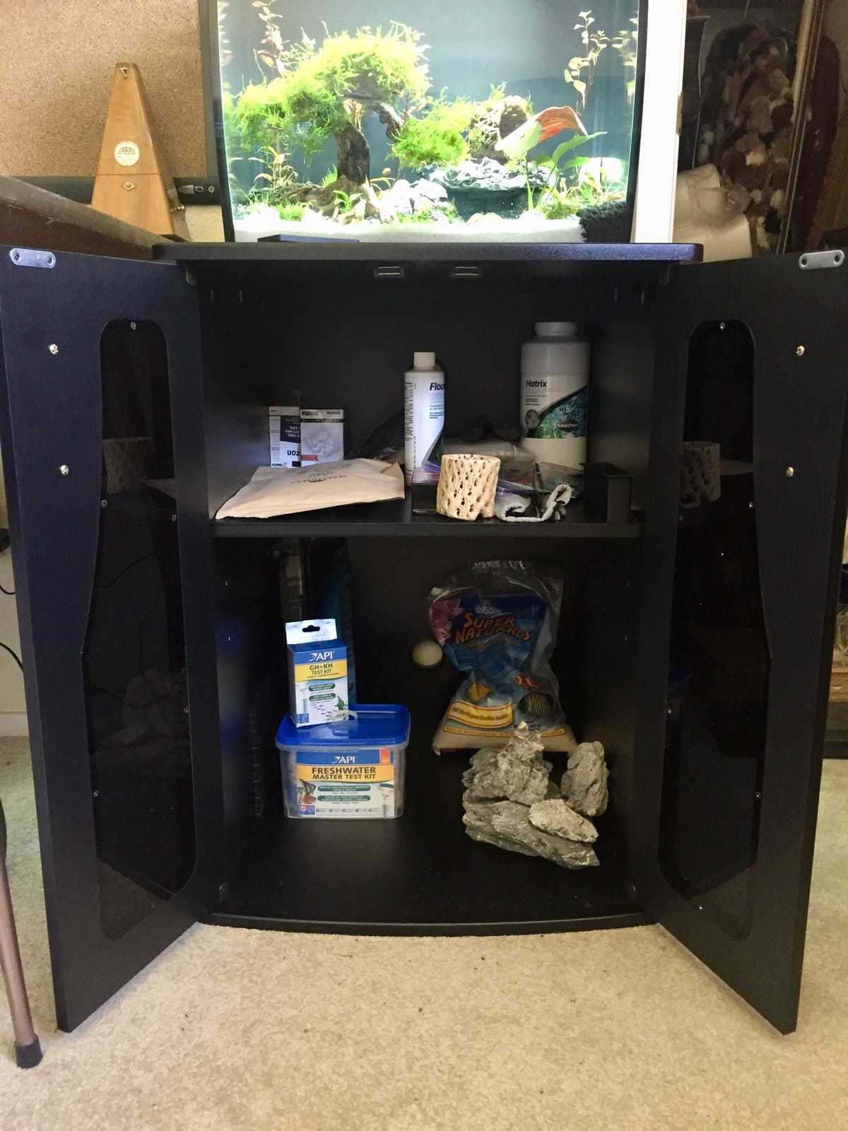 Coralife BioCube Wood Fish Tank Stand for 32 Gallon Aquarium customer photo 1