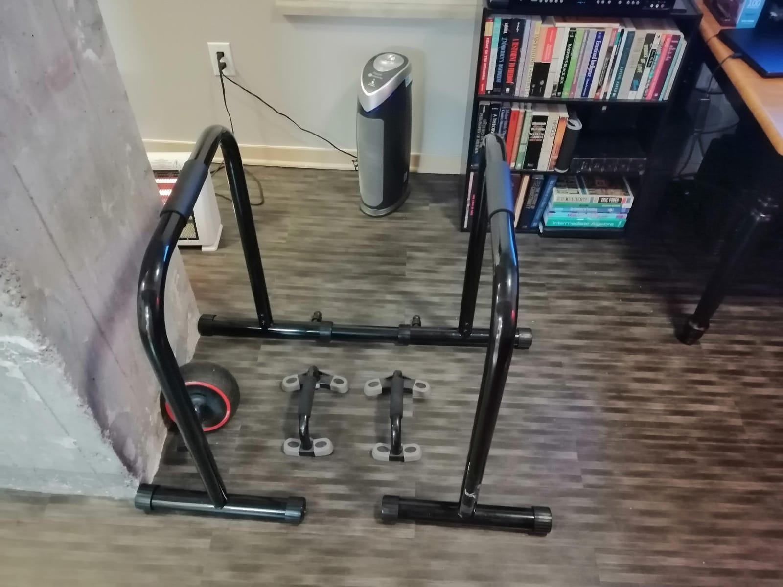 ProsourceFit Power Dip Station Adjustable Height Upper Body Equipment for Home Gym customer photo 2