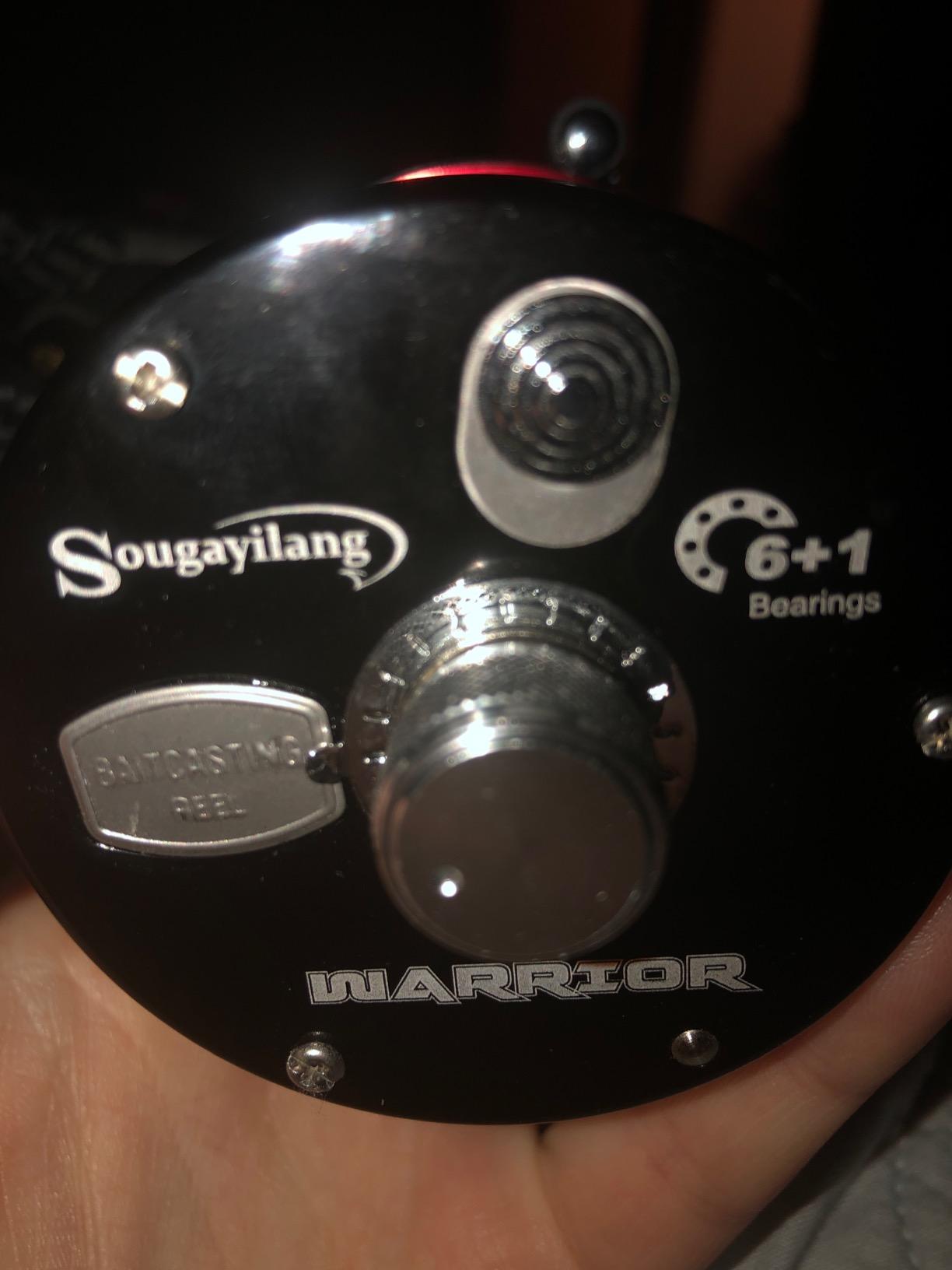 Sougayilang Fishing Reels Round Baitcasting Reel - Conventional Reel - Reinforced Metal Body and Supreme Star Drag customer photo 2