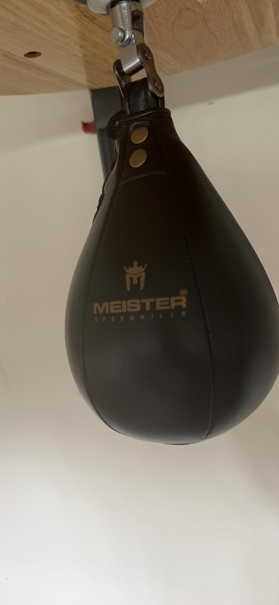 Meister SpeedKills Leather Speed Bag with Lightweight Latex Bladder customer photo 2