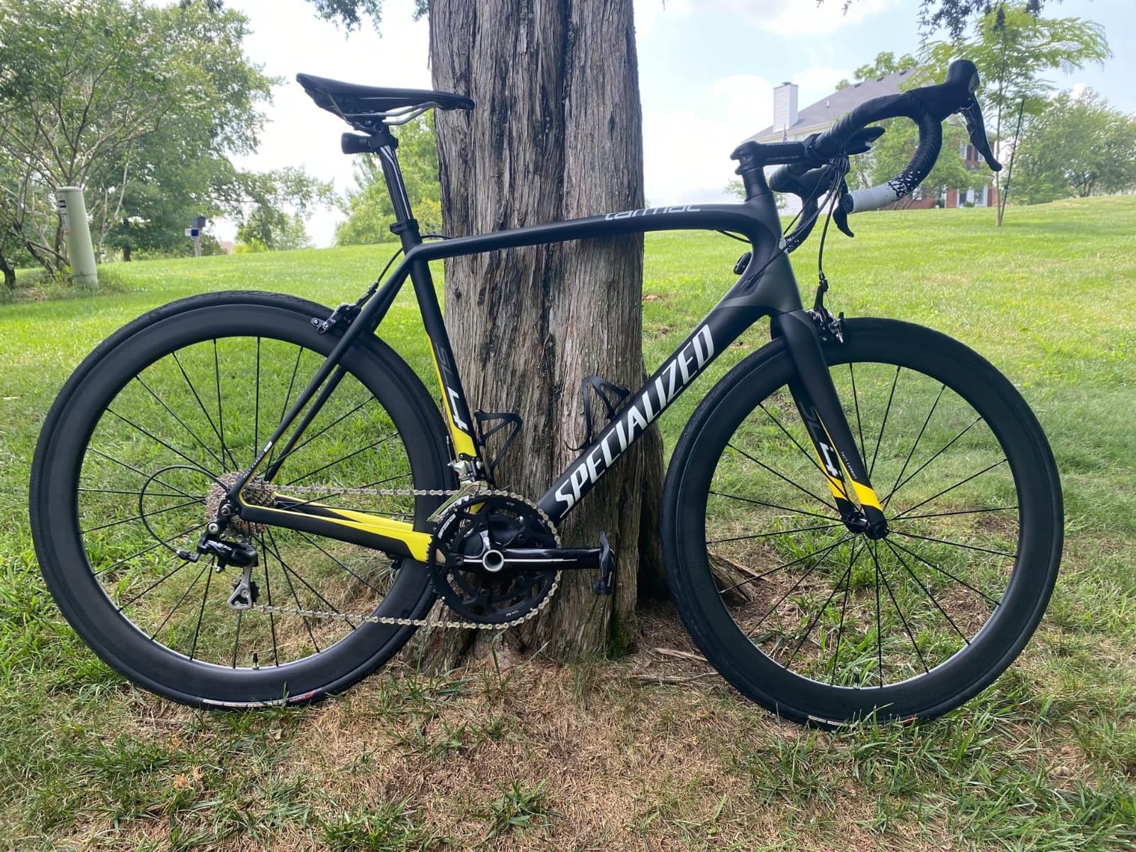 SunRise Bike 25mm U-Shape Wheel 50mm Carbon Fiber Bike Wheelset 700c Clincher customer photo 1