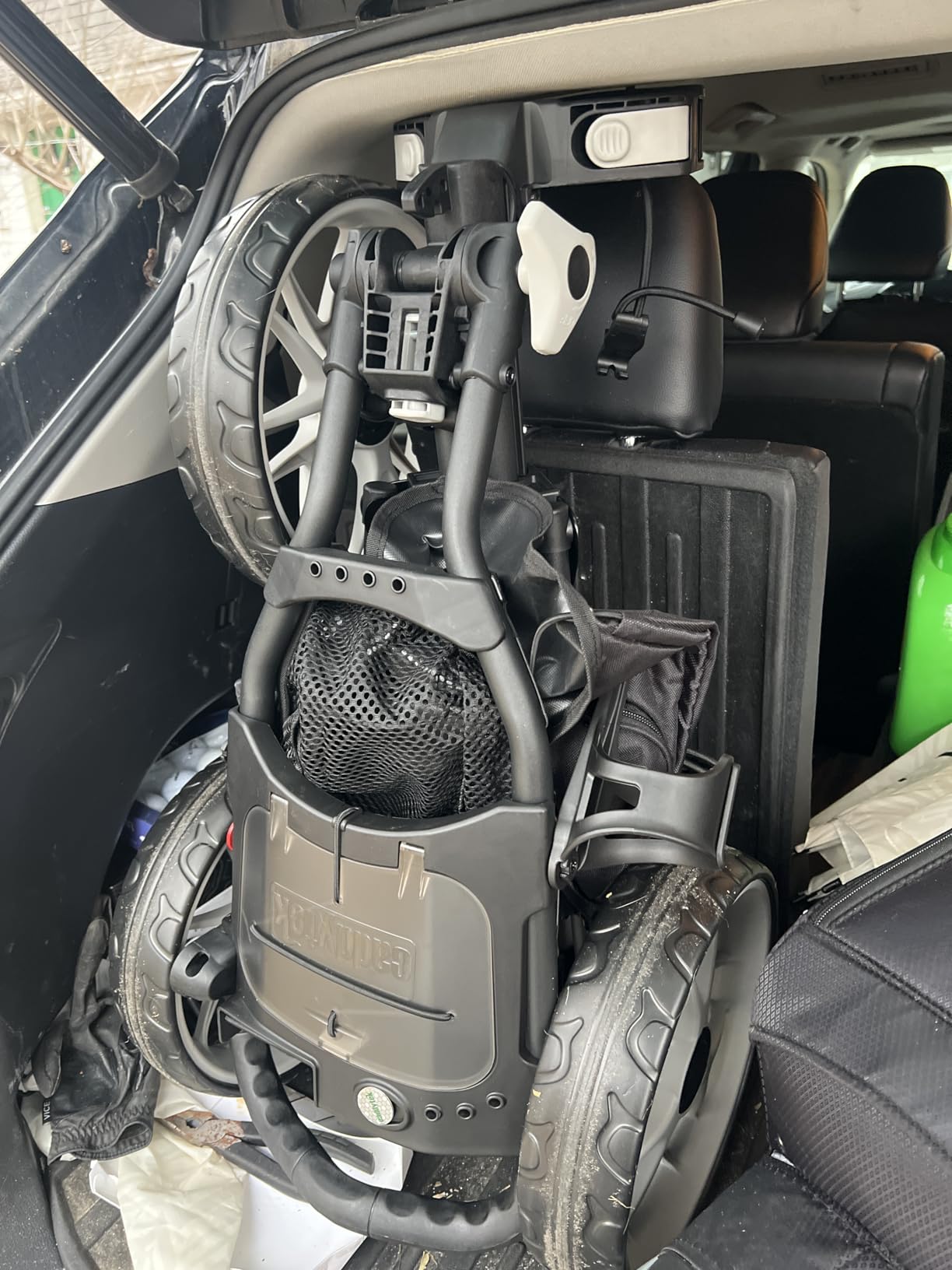 CaddytekCaddyTek EZ-fold 3 Wheel Golf Push Cart Version 8 customer photo 1