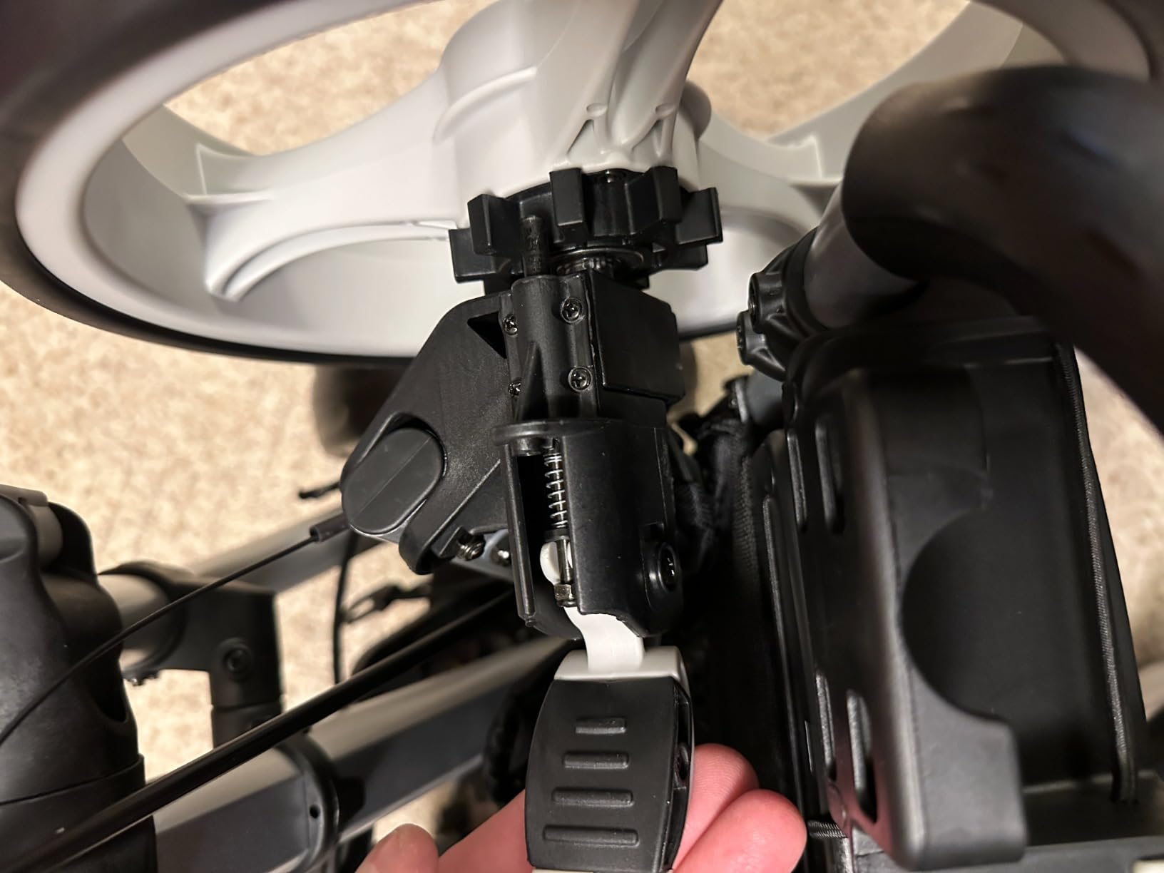CaddytekCaddyTek Superlite 4 Wheel Golf Push Cart, Explorer Version 8 - customer photo 1