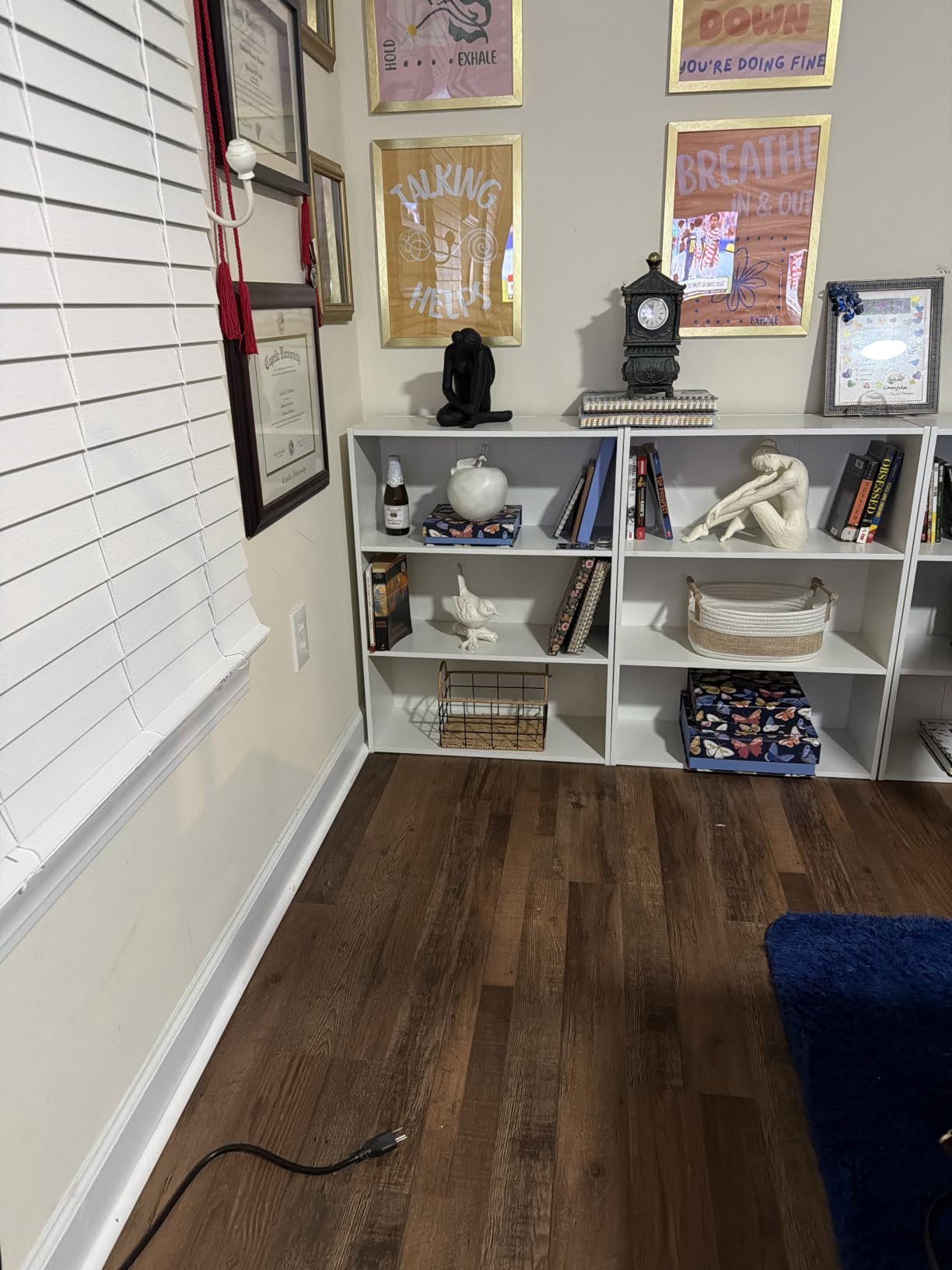 Furinno PASIR Book Shelf, 3-Tier Bookshelf, Storage Shelves Bookcase, 9.7 x 23.7 x 31.5, for Living Room, Bedroom, Home Office, Columbia Walnut customer photo 1