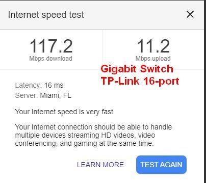 TP-Link TL-SG116 16 Port Gigabit Unmanaged Ethernet Switch customer photo 1