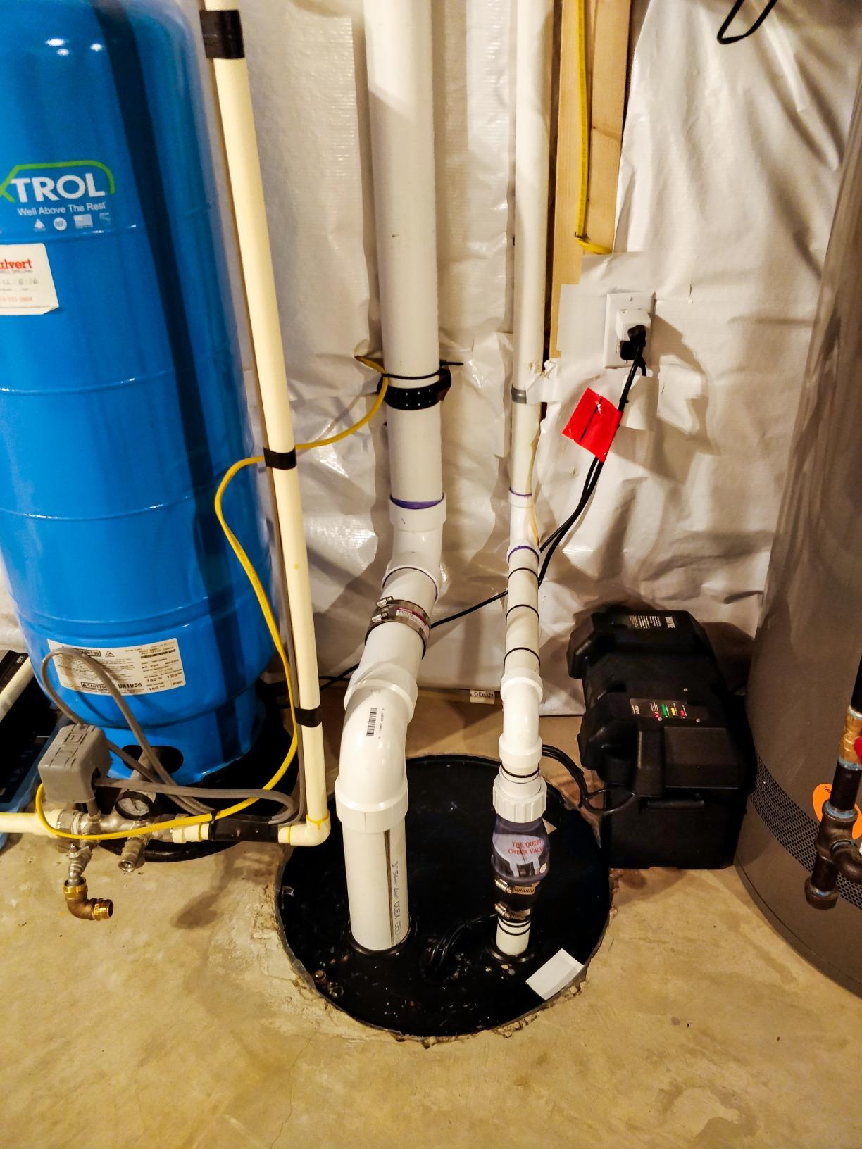 Wayne Preassembled Primary & Battery Backup Sump Pump Combo System customer photo 1