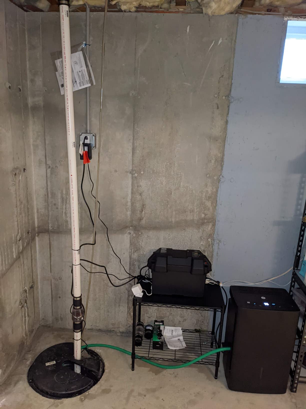 Wayne Preassembled Primary & Battery Backup Sump Pump Combo System customer photo 2