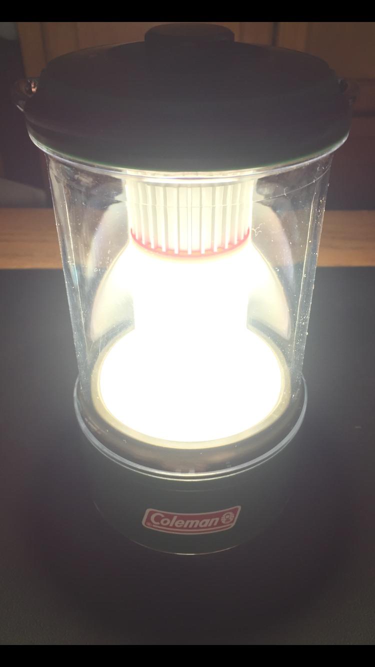 Coleman LED Lantern with Enhanced Battery Protection, Water-Resistant, Batteries Last up to 25% Longer Than Other Lanterns, Great for Camping, Power Outage, Emergencies, & More customer photo 1