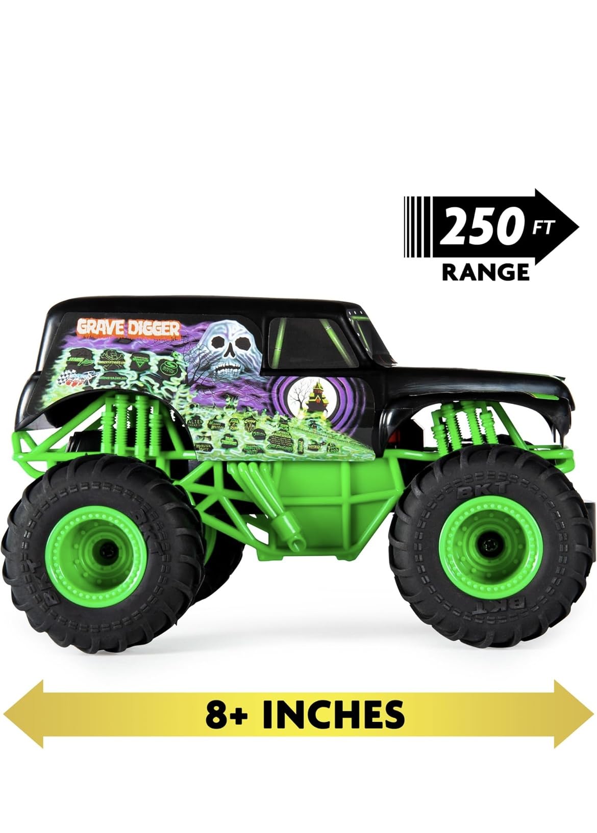 Monster Jam Official Grave Digger Remote Control Monster Truck, 1:24 Scale, 2.4 GHz, for Ages 4 and Up customer photo 1